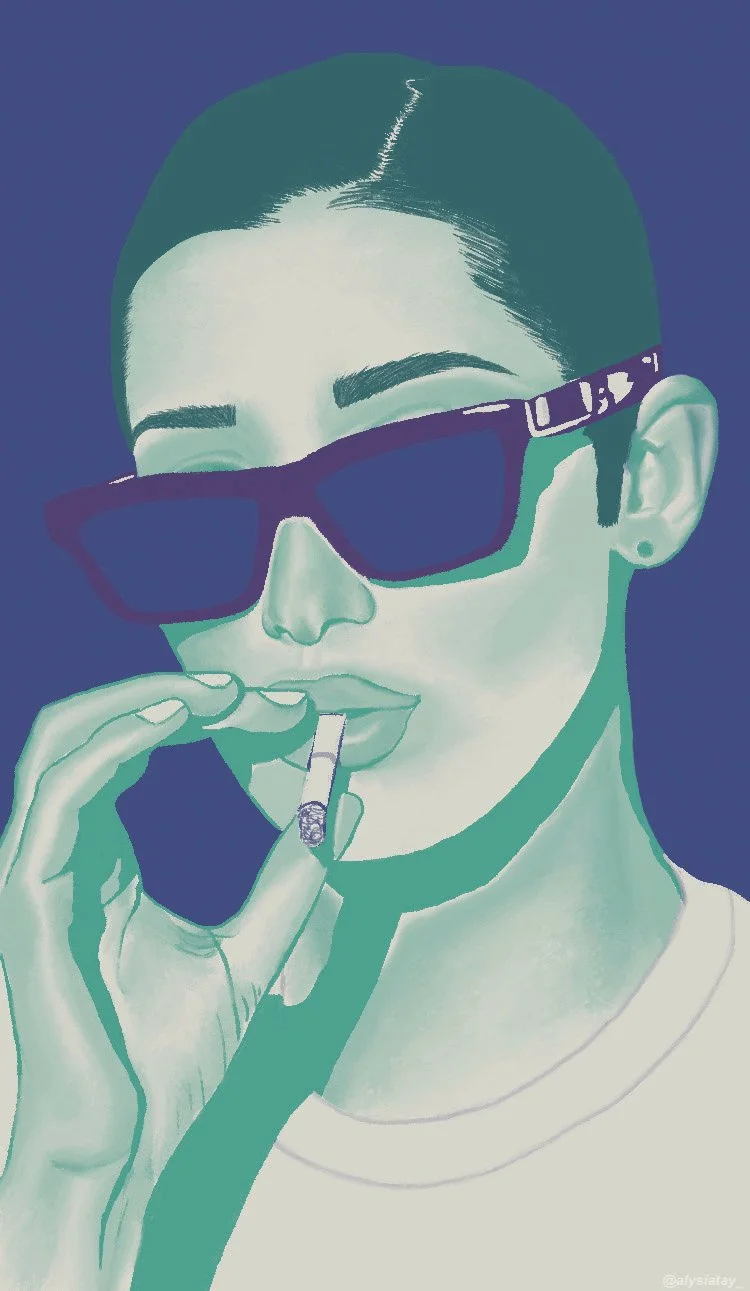 Small Talk Illustration, 2022 (digital) 