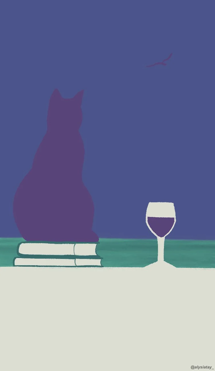 Small Talk Illustration, 2022 (digital)