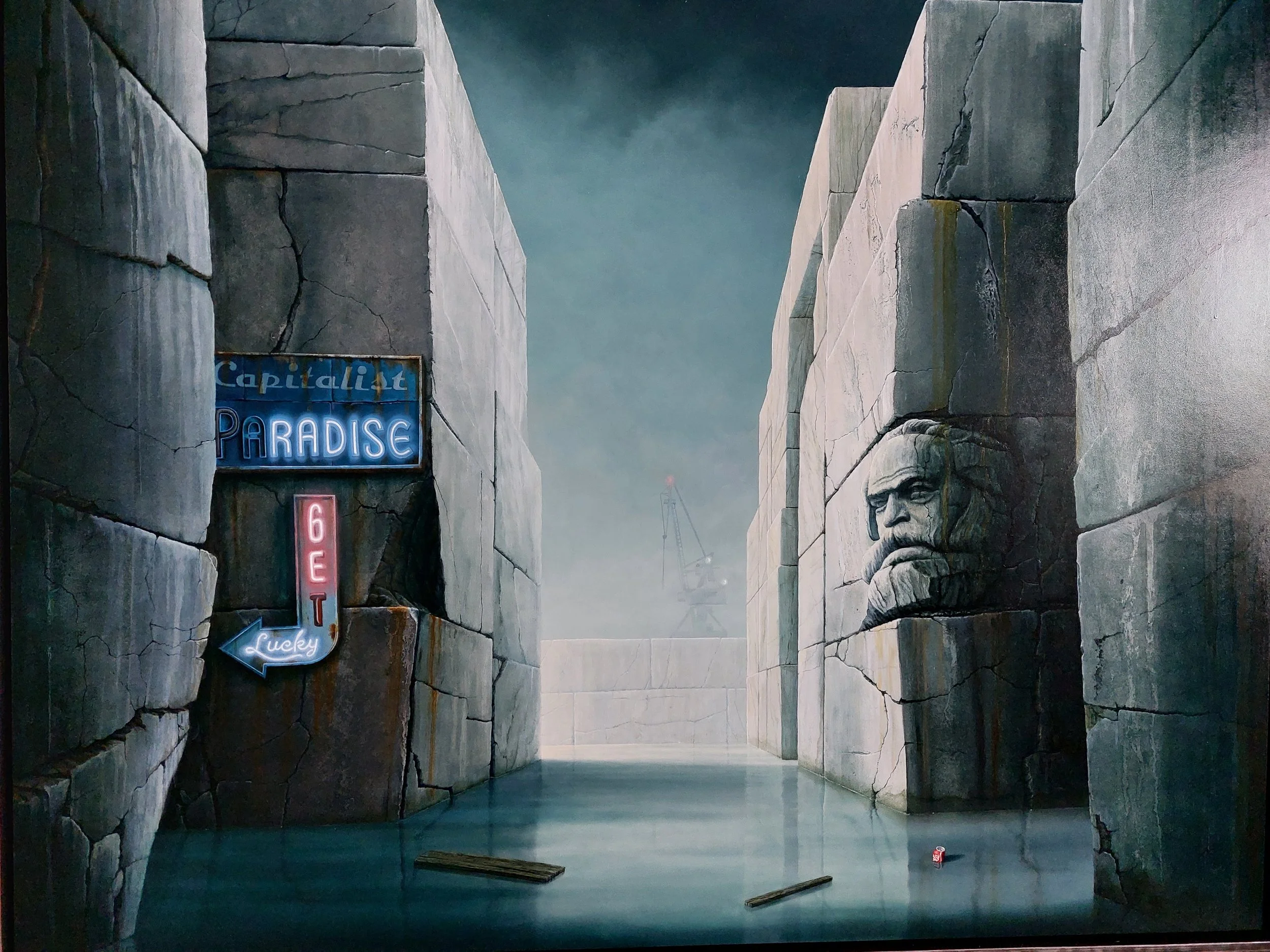 Capitalists paradise (2022) 120x100