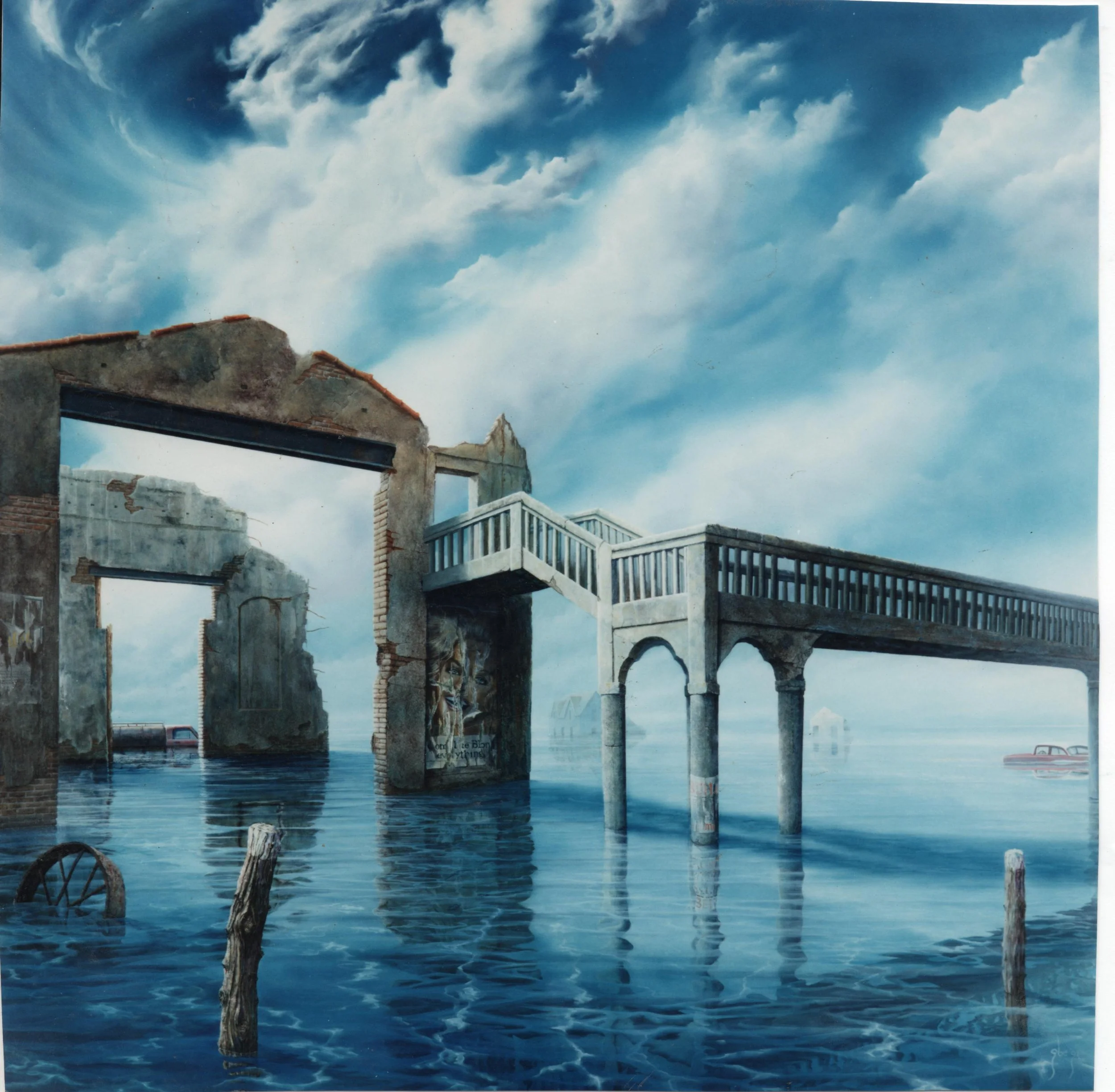 1991 Verdronken aarde II 120 x 120.jpg