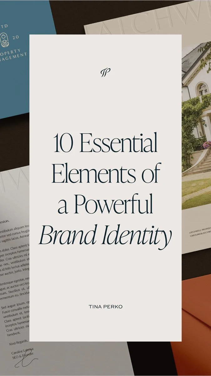 What are the key elements of a brand identity? — Tina Perko | Brand Design