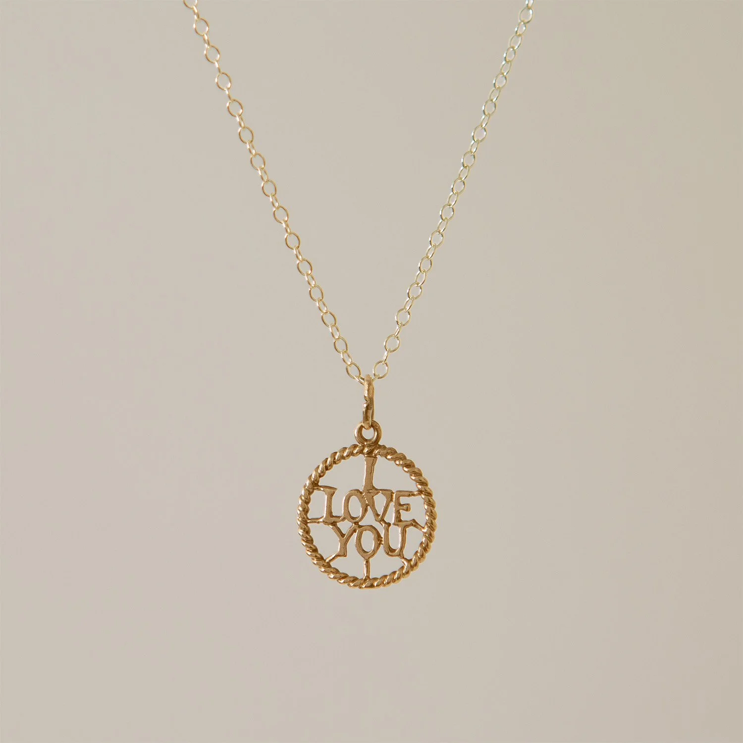 Circle of Love Token Necklace