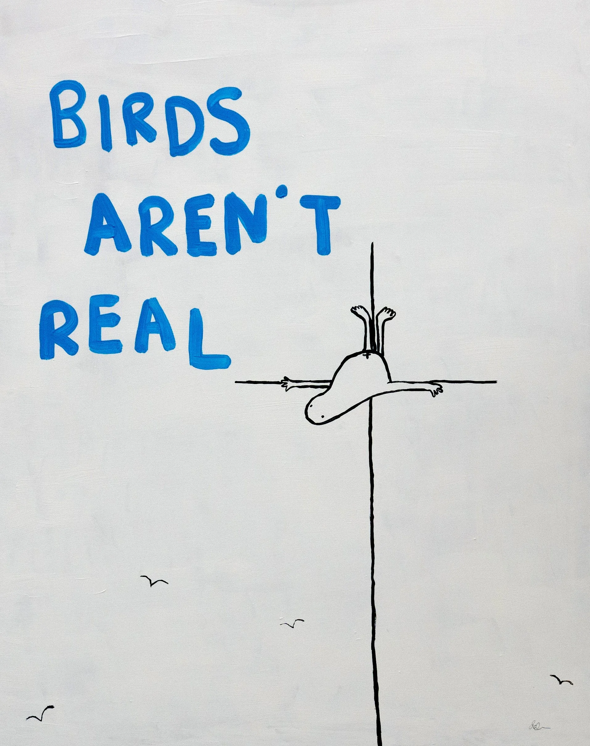 'Ubiquitous' (2022) 49 x 61cm 