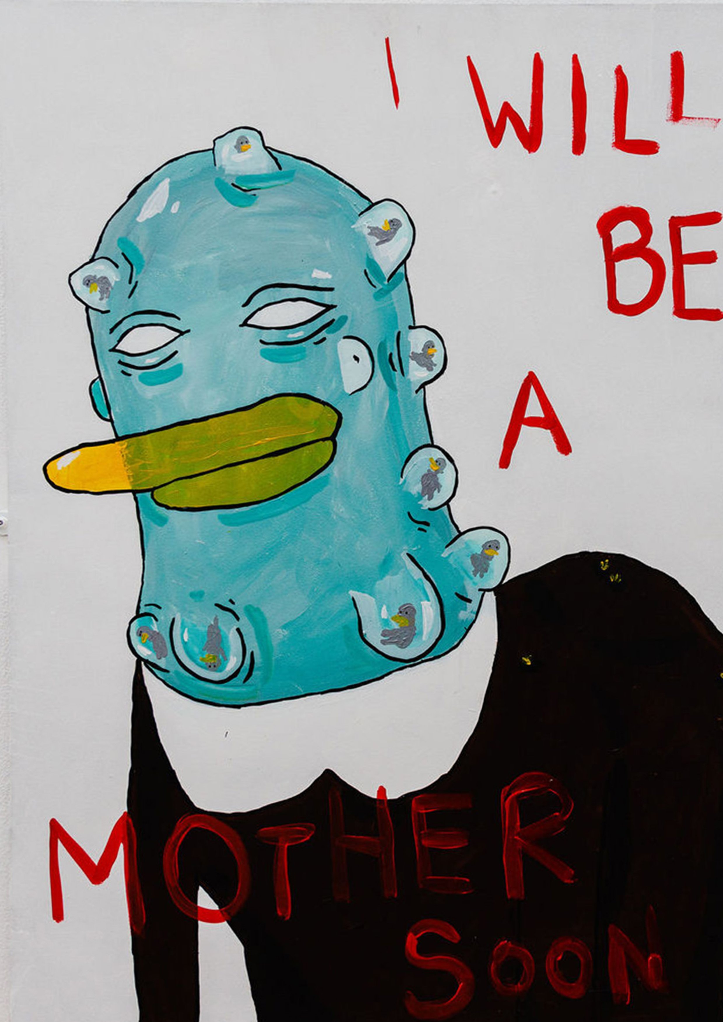 'Geesebumps' (2021) 59 x 84cm