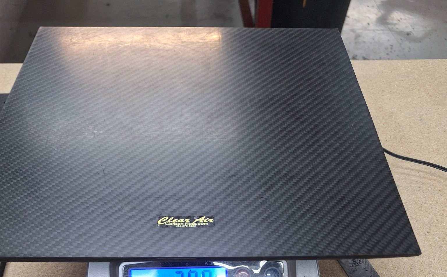 Solid Carbon Fiber Plate 3K Twill