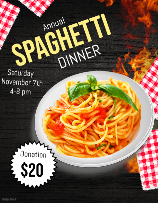 Annual Spaghetti Dinner