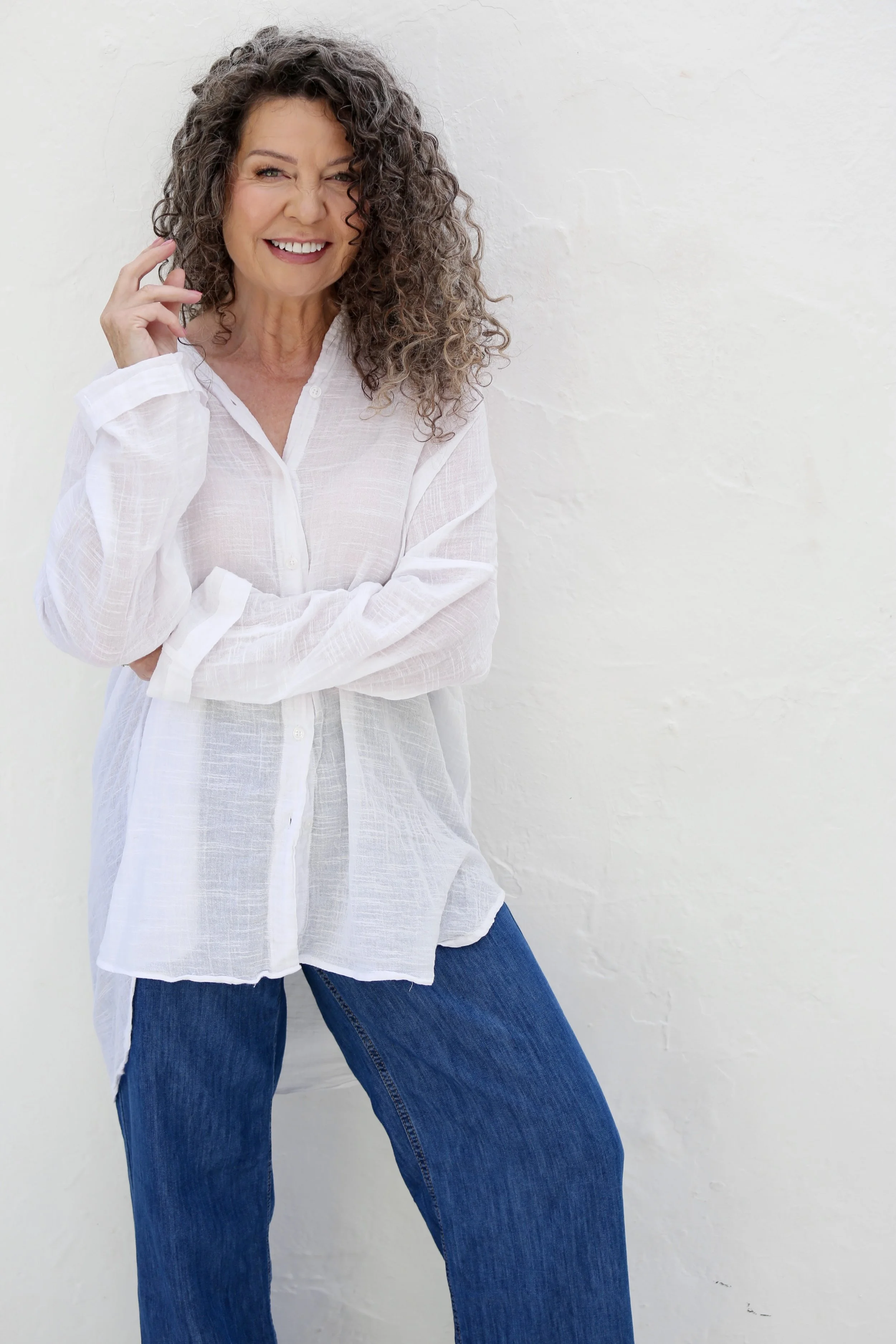 Janet by model camp.JPG