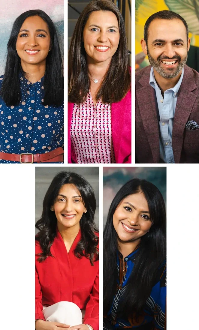 Doctors Baldeep Syan, Chantelle Wildman, Martin Saweirs, Anshu Bohra & Reena Solani