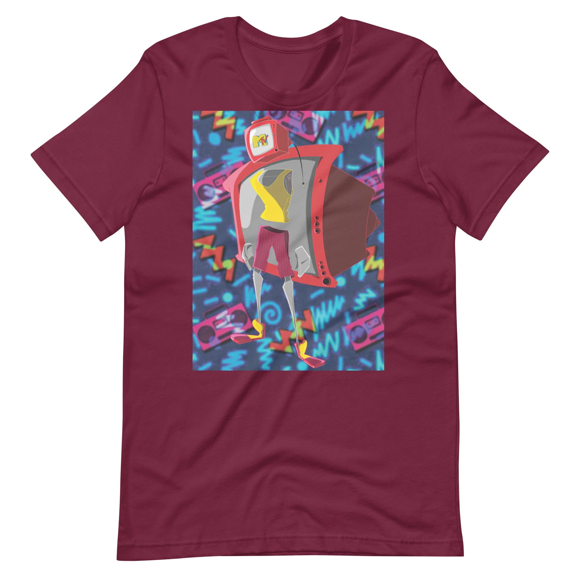 unisex-staple-t-shirt-maroon-front-634e9d9d4a665.jpg