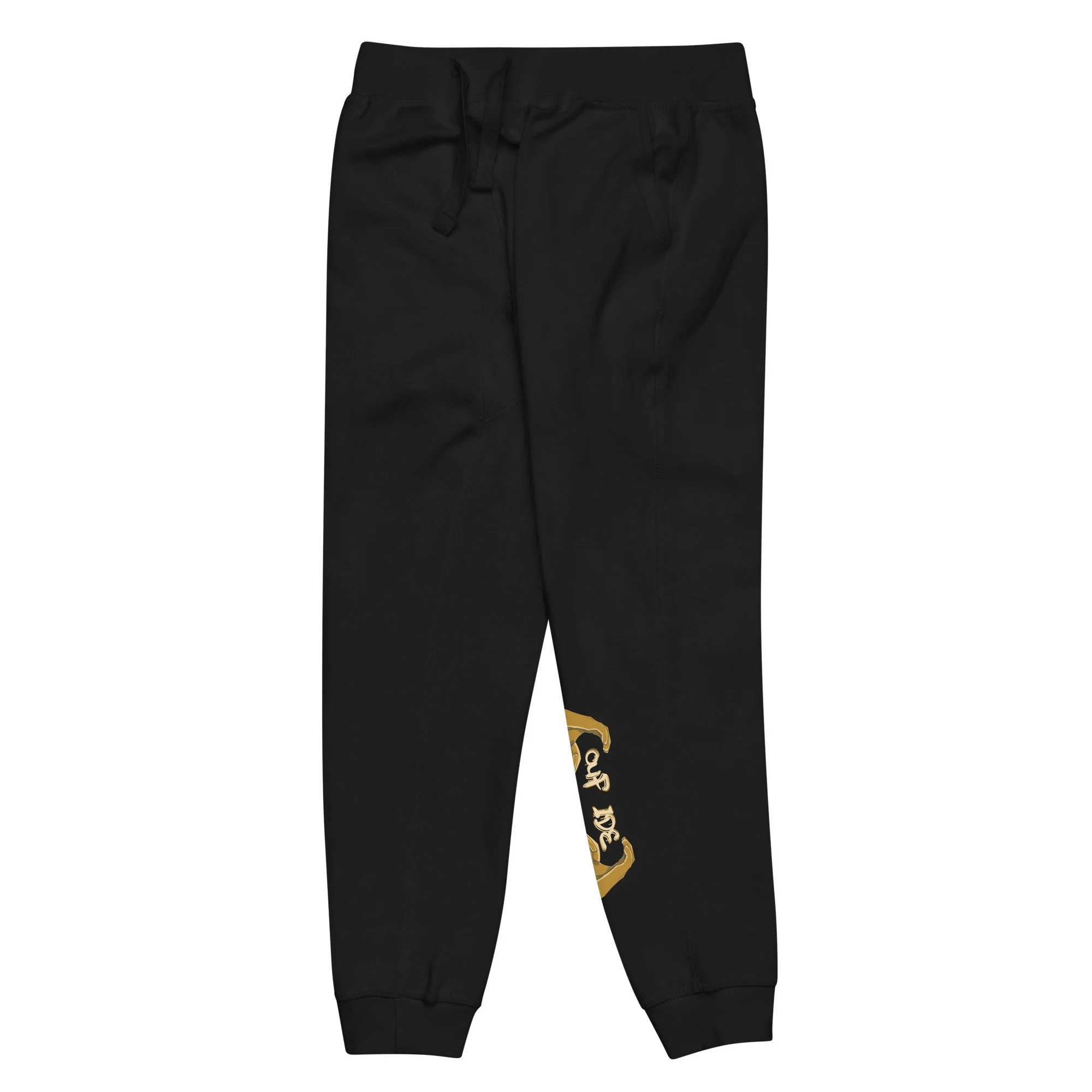 unisex-fleece-sweatpants-black-front-left-63610e4e03667.jpg
