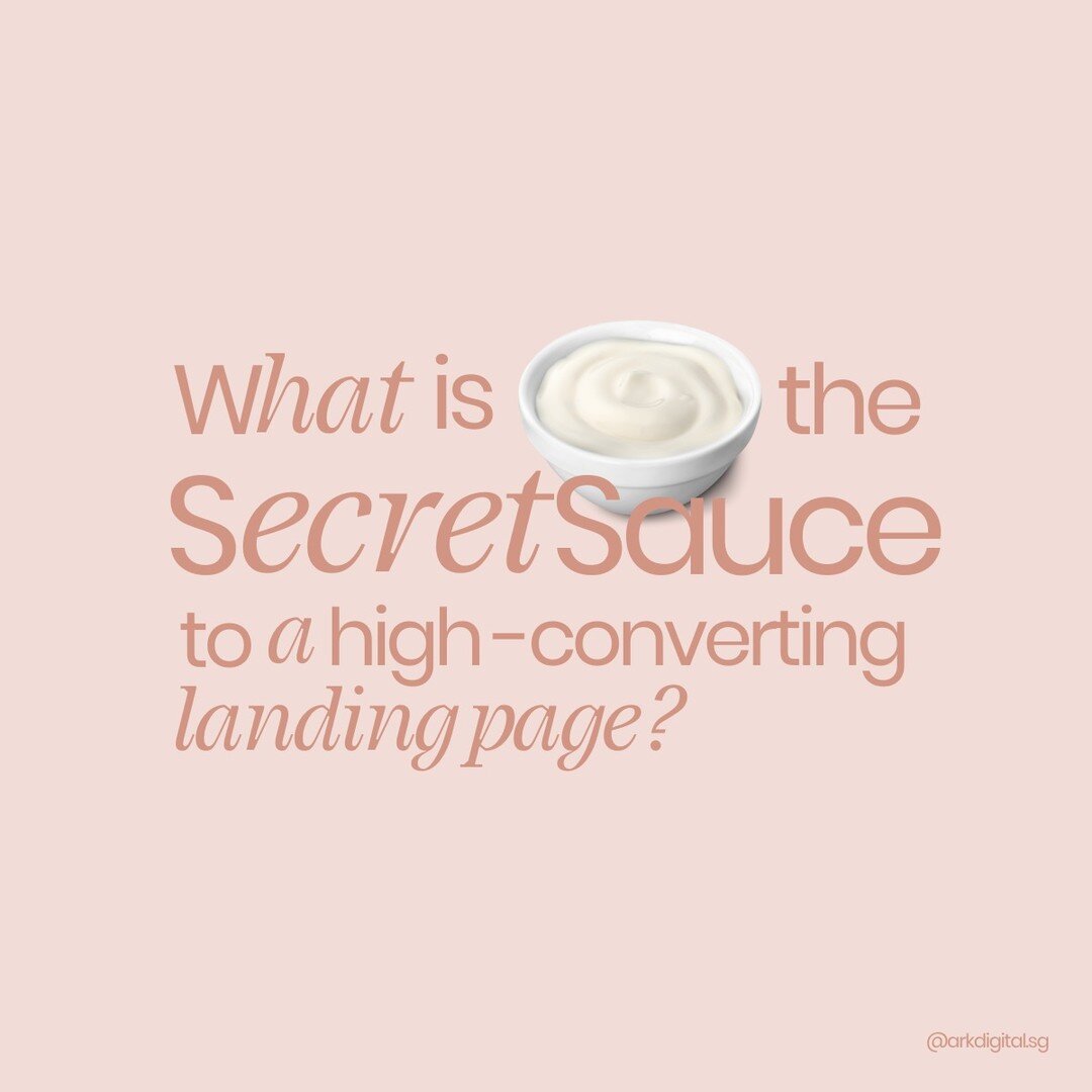 🍅 Forget Ketchup, It's the Landing Page Secret Sauce! 🪄

We've got the juiciest secrets for cooking up a high-converting landing page that'll leave your audience drooling for more! 🤤✨ 

One Size Doesn't Fit All! 🧁🍔

Just like each dish needs a u