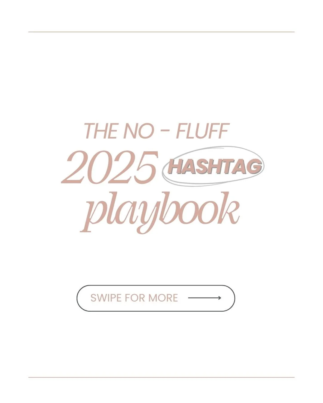 🔥 Using hashtags wrong? You&rsquo;re leaving reach (and followers) on the table.

It&rsquo;s not just about adding tags&mdash;it&rsquo;s about which tags and how you use them.

We&rsquo;re breaking down simple hashtag strategies for 2025 that actual