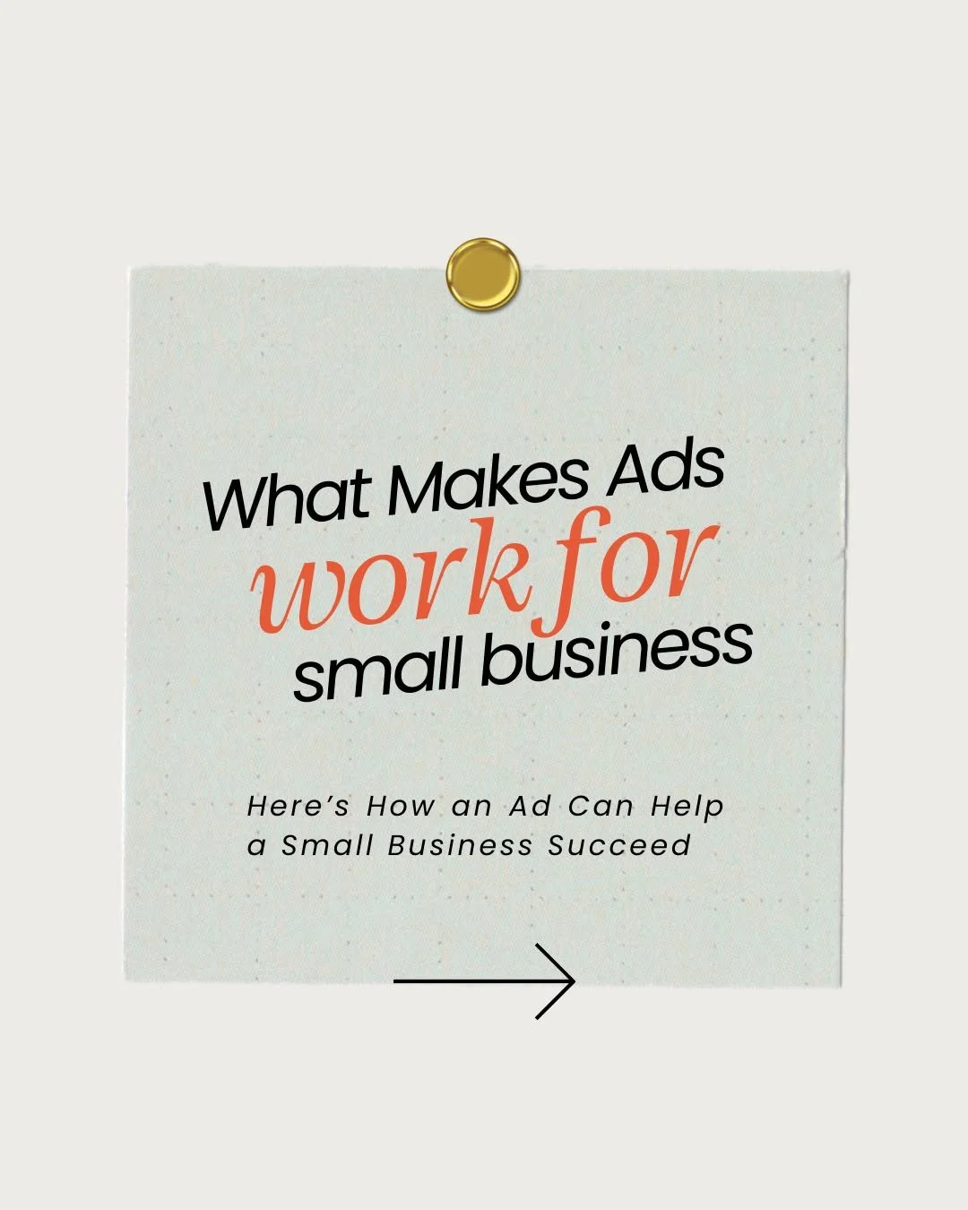 What Makes Ads Work for Small Businesses 🚀

Digital ads let you track results, reach the right audience, and adjust campaigns in real time. Even small budgets can go a long way when your ads are measurable, targeted, and adaptable.

See how ads can 