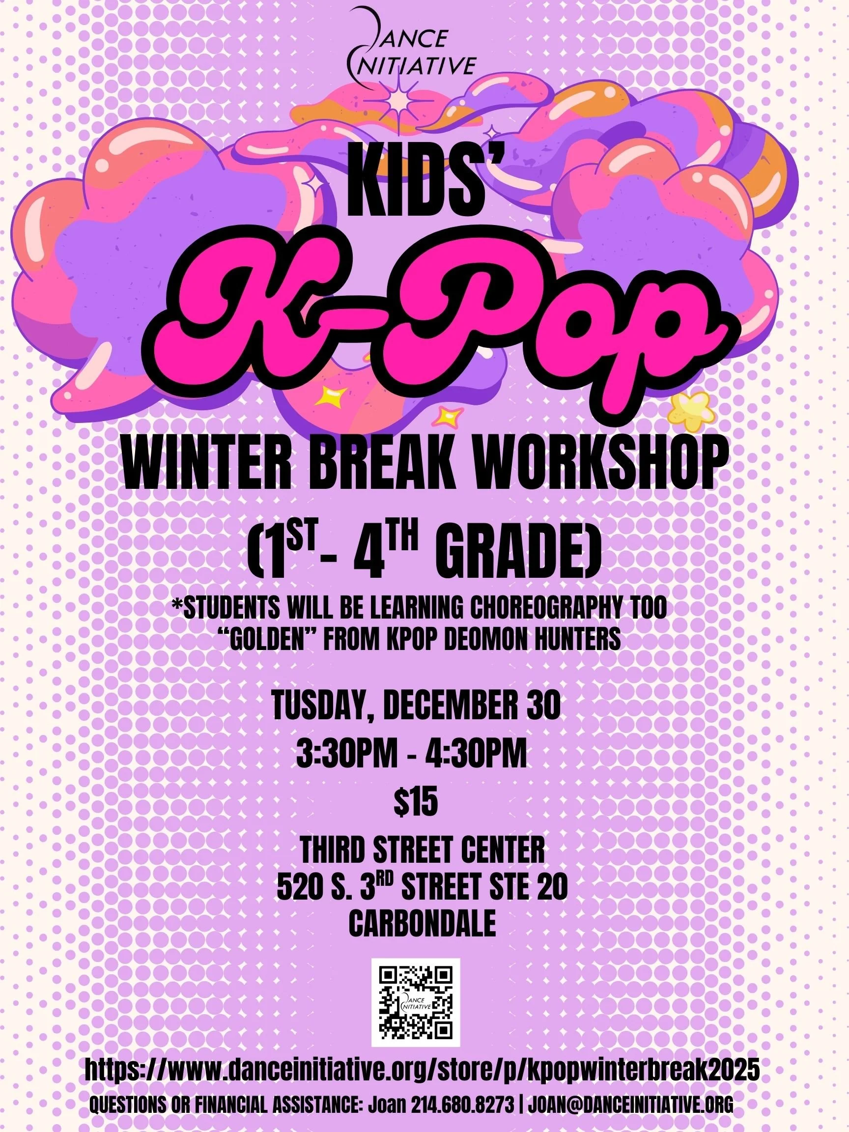 Winter Break K-Pop Workshop (1st-4th Graders)