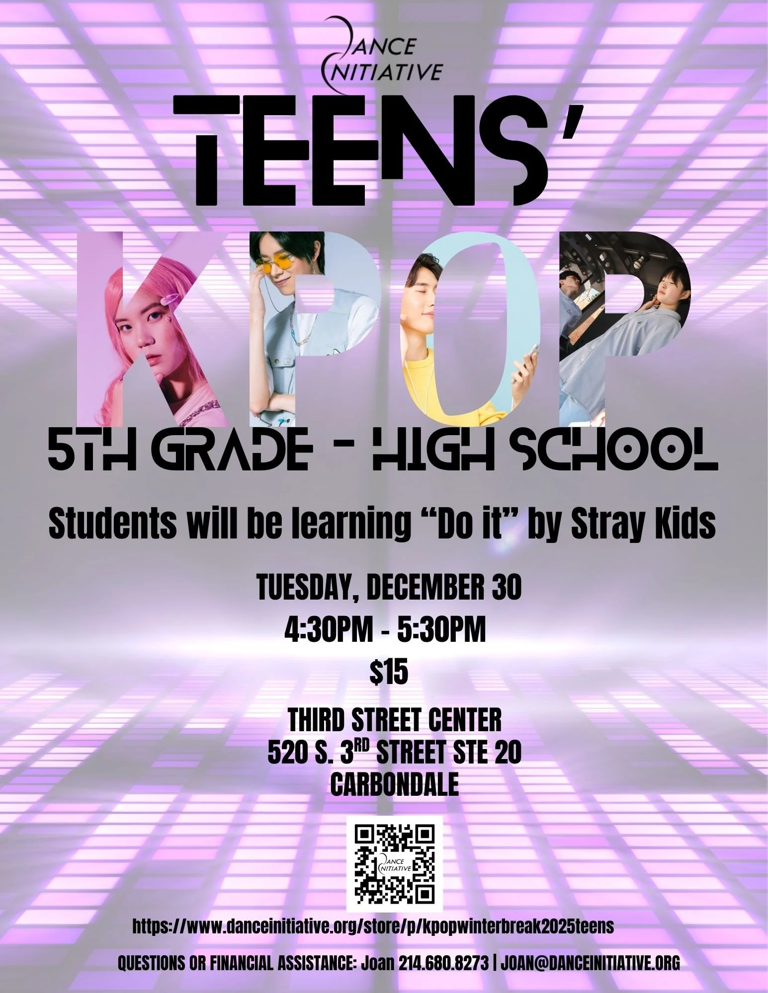 Winter Break Teens K-Pop Workshop (5th Grade - High School) (Copy)