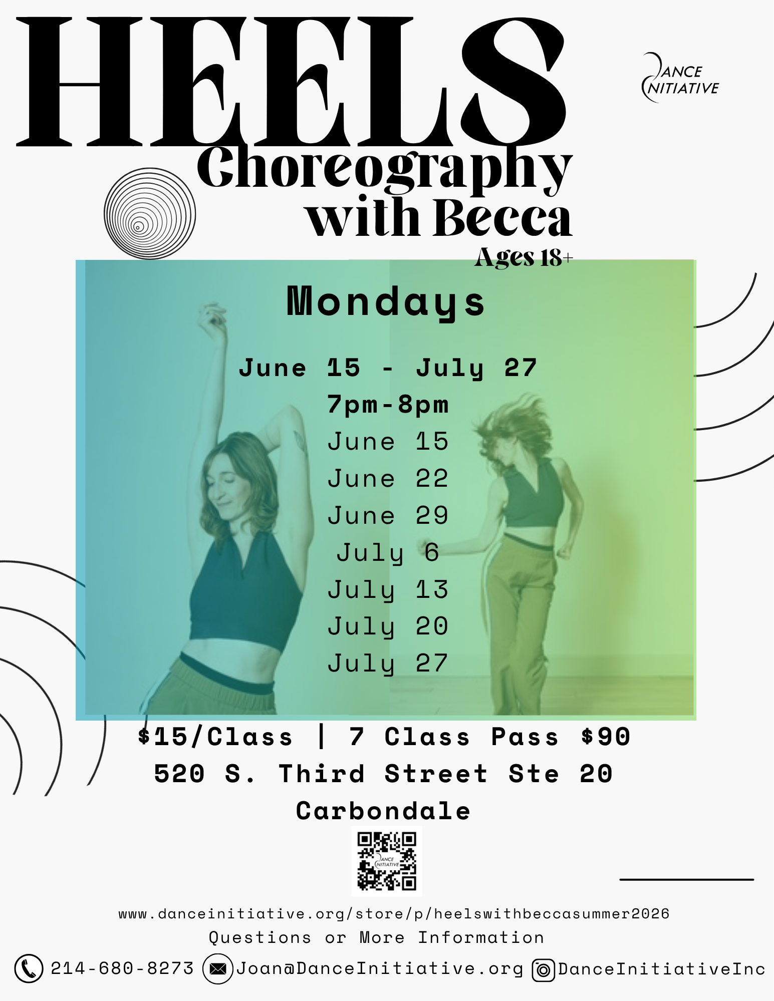 Heels Choreography with Becca (Ages 18+)