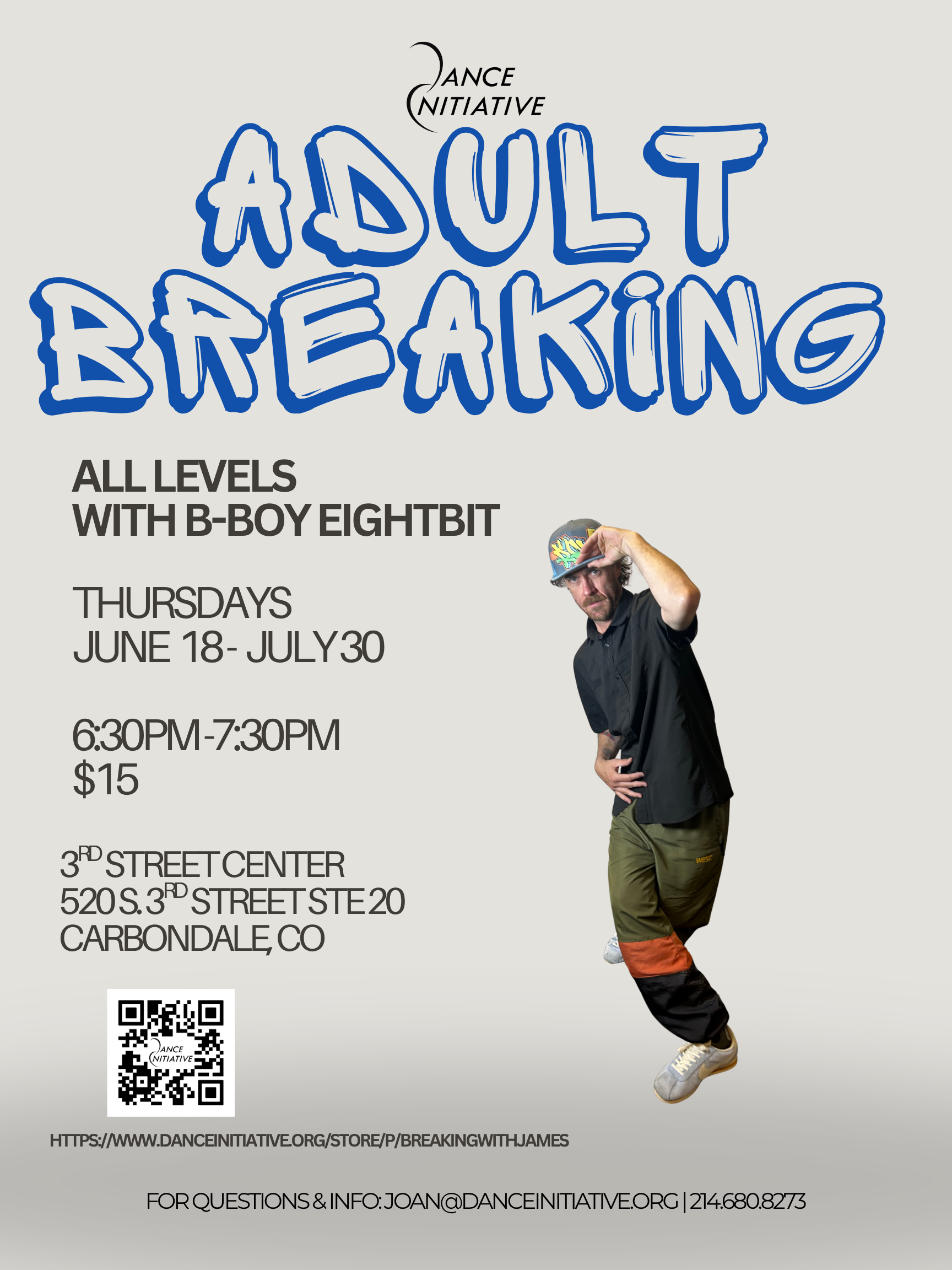 Adult Breaking with B-Boy EIGHTBIT
