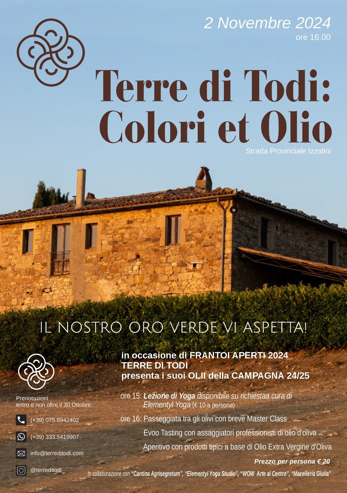 Colori et Olio at Tenuta ‘Terre di Todi’