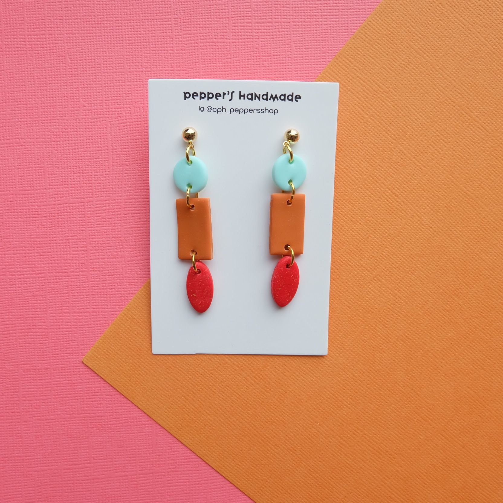 Spring Clay earrings