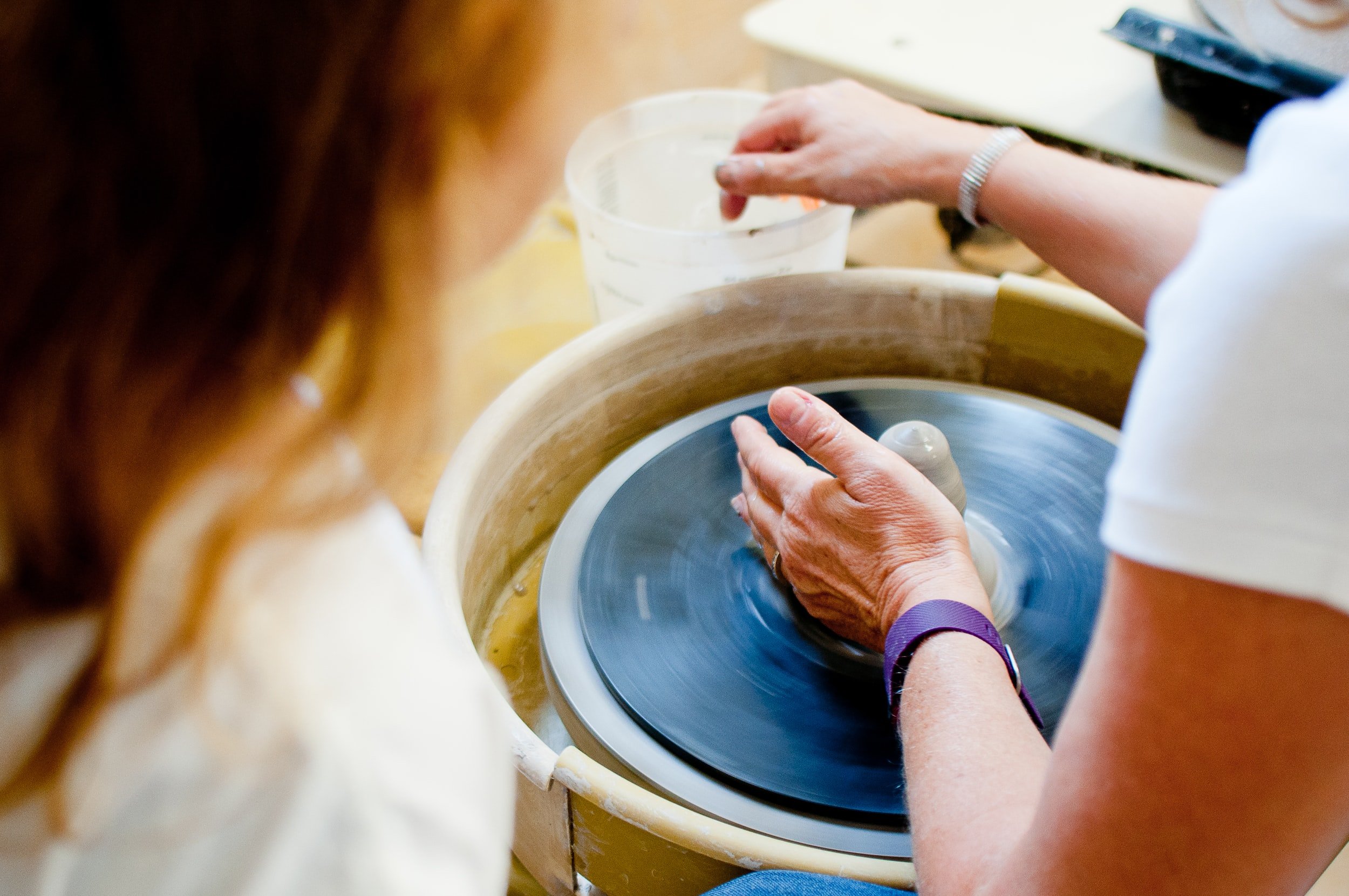 A Pottery Wheel Kit to Make & Paint Real Pots!