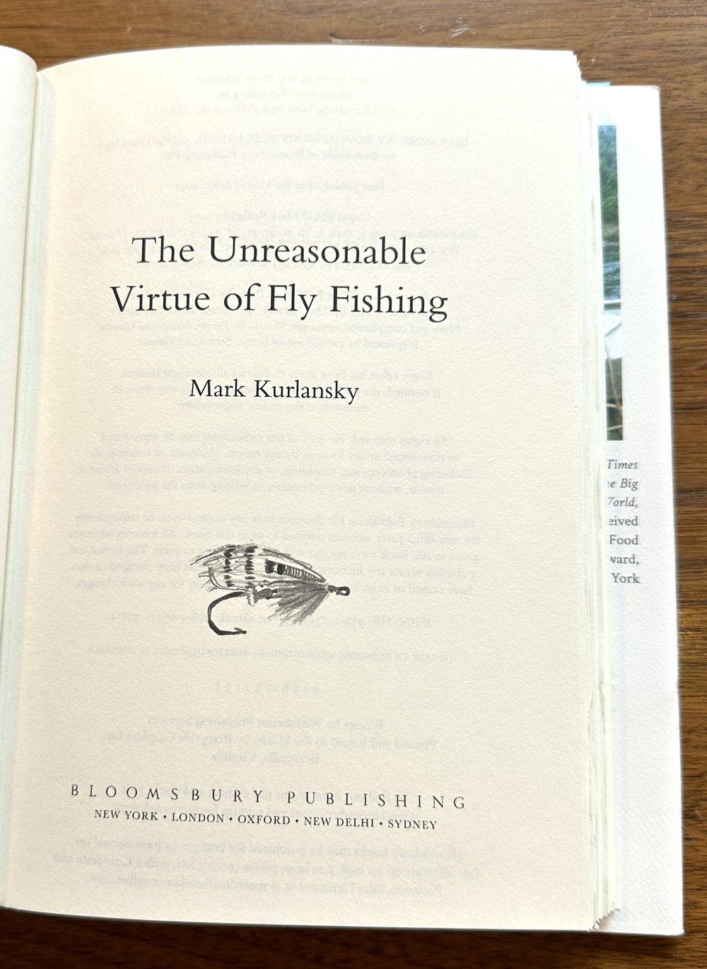 The Unreasonable Virtue of Fly Fishing, by Mark Kurlansky