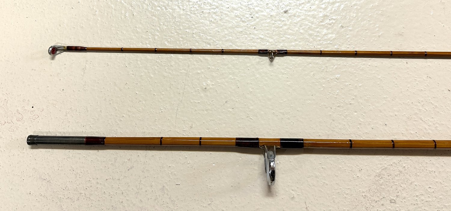 7’ Bamboo Spinning Rod — Vintage Anglers