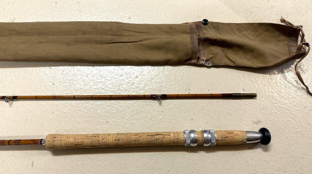7' Bamboo Spinning Rod — Vintage Anglers