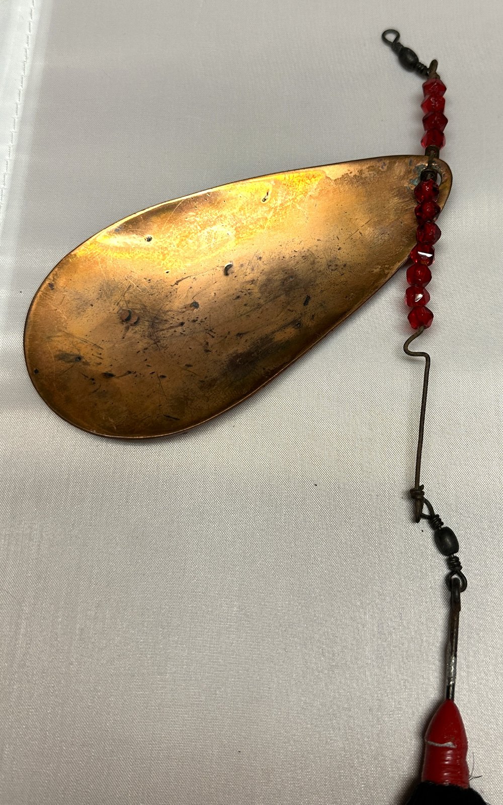 Two Large Copper Lures — Vintage Anglers