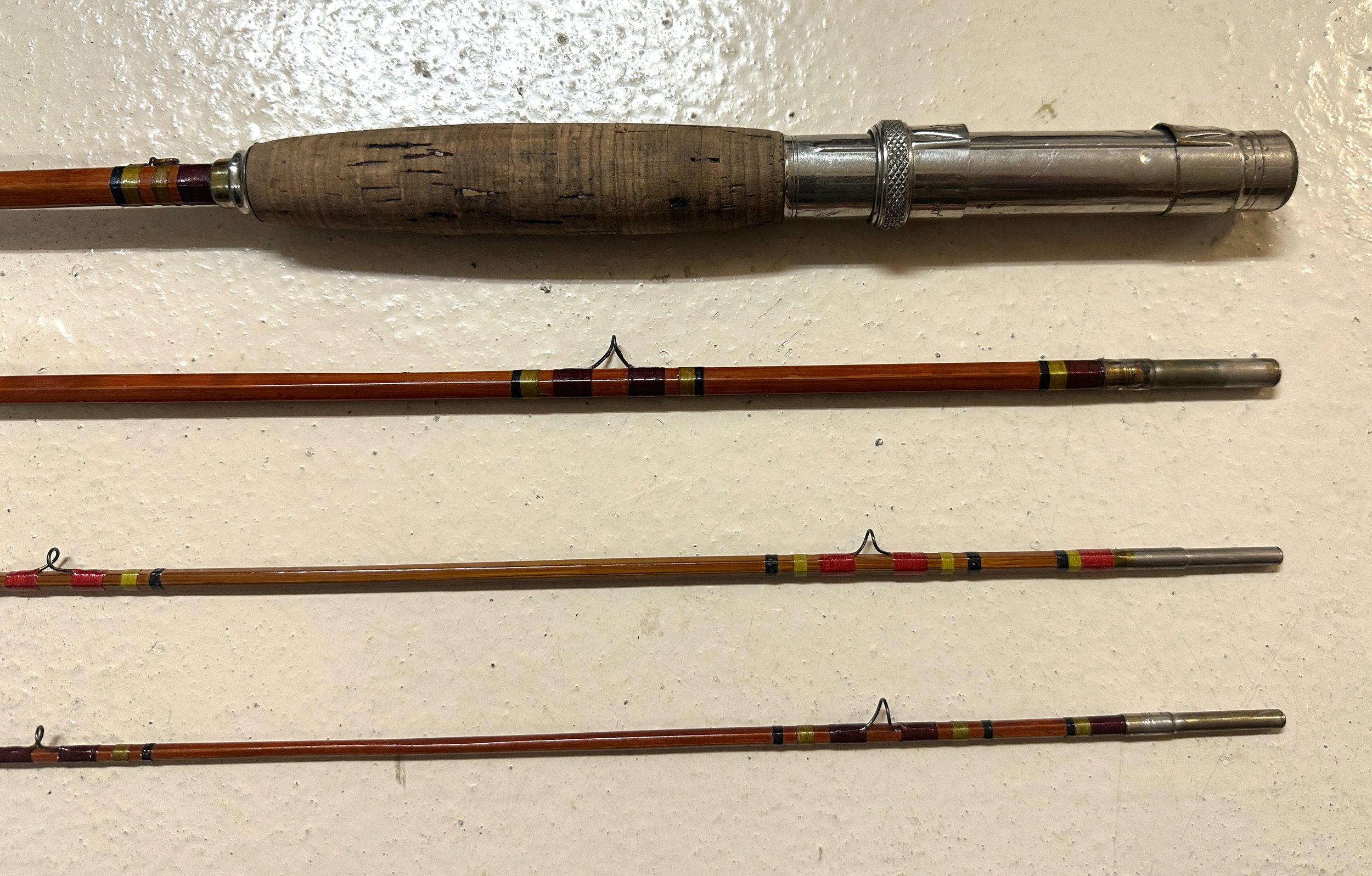 Rare Horrucks Ibbotson Bamboo Travel Rod — Vintage Anglers