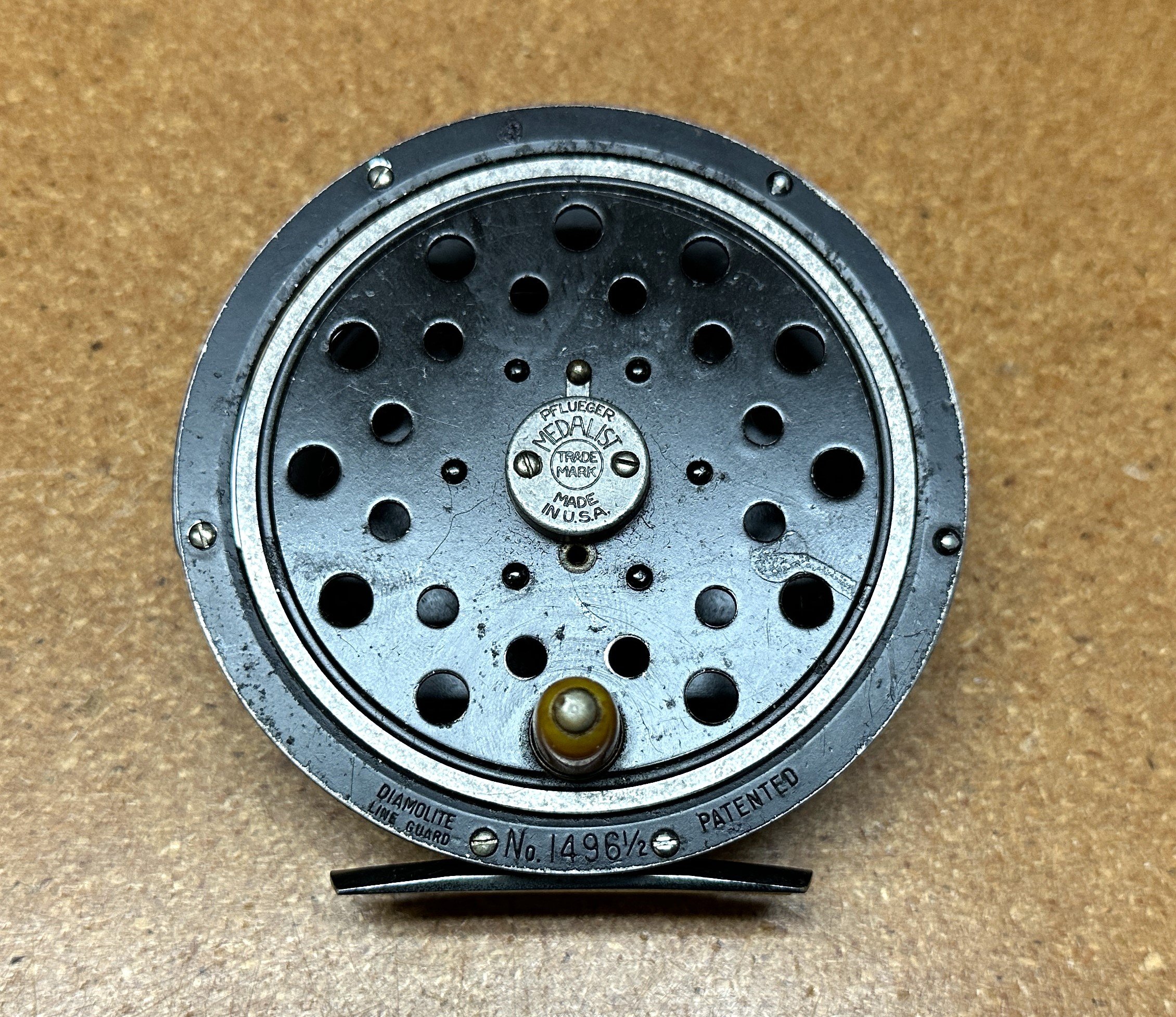 Ocean City #61 Skeleton Fly Reel — Vintage Anglers Ocean City #61 Skeleton Fly Reel — Vintage Anglers