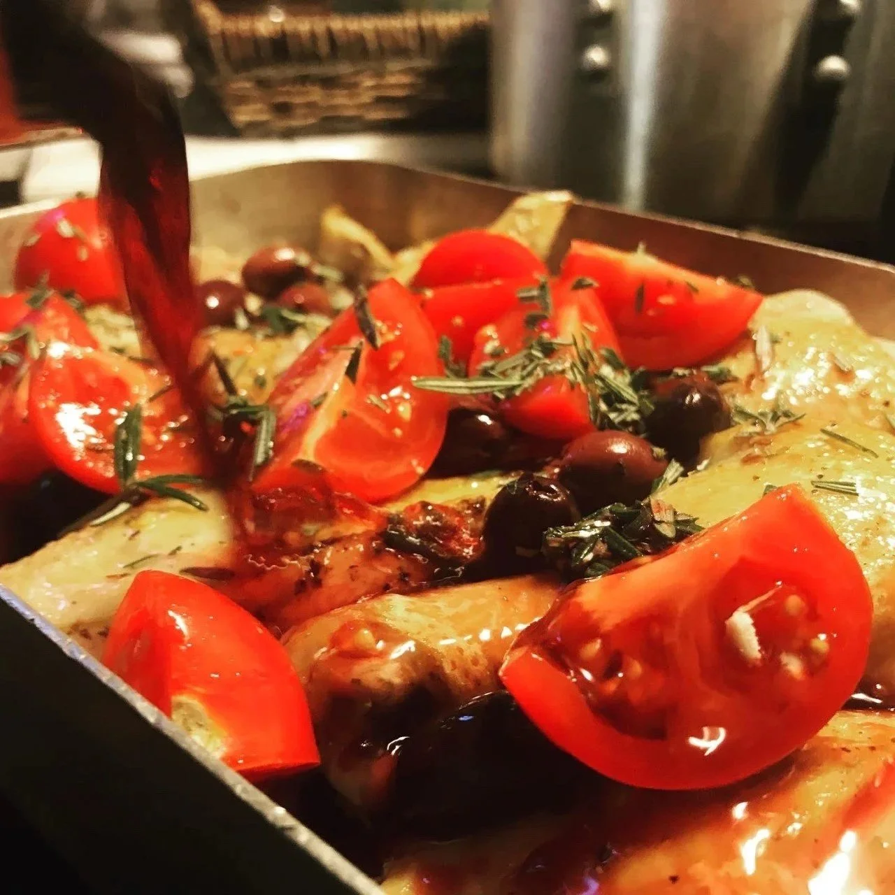 Wine Braised Chicken 