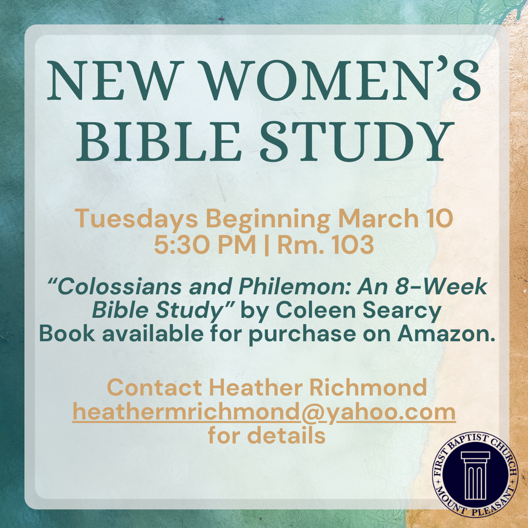 Tuesday Evening Women's Bible Study