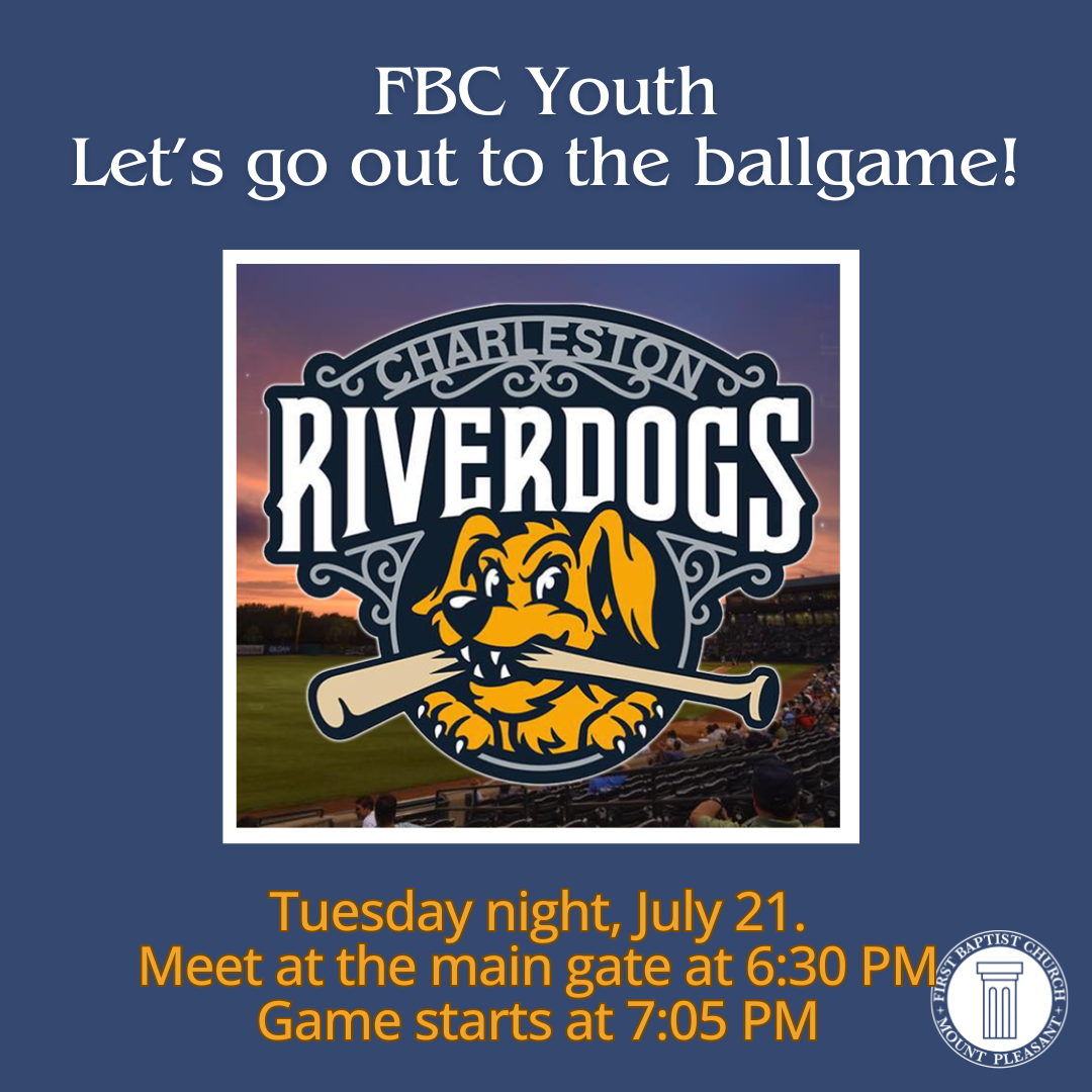 FBC Youth to Riverdogs Baseball Game