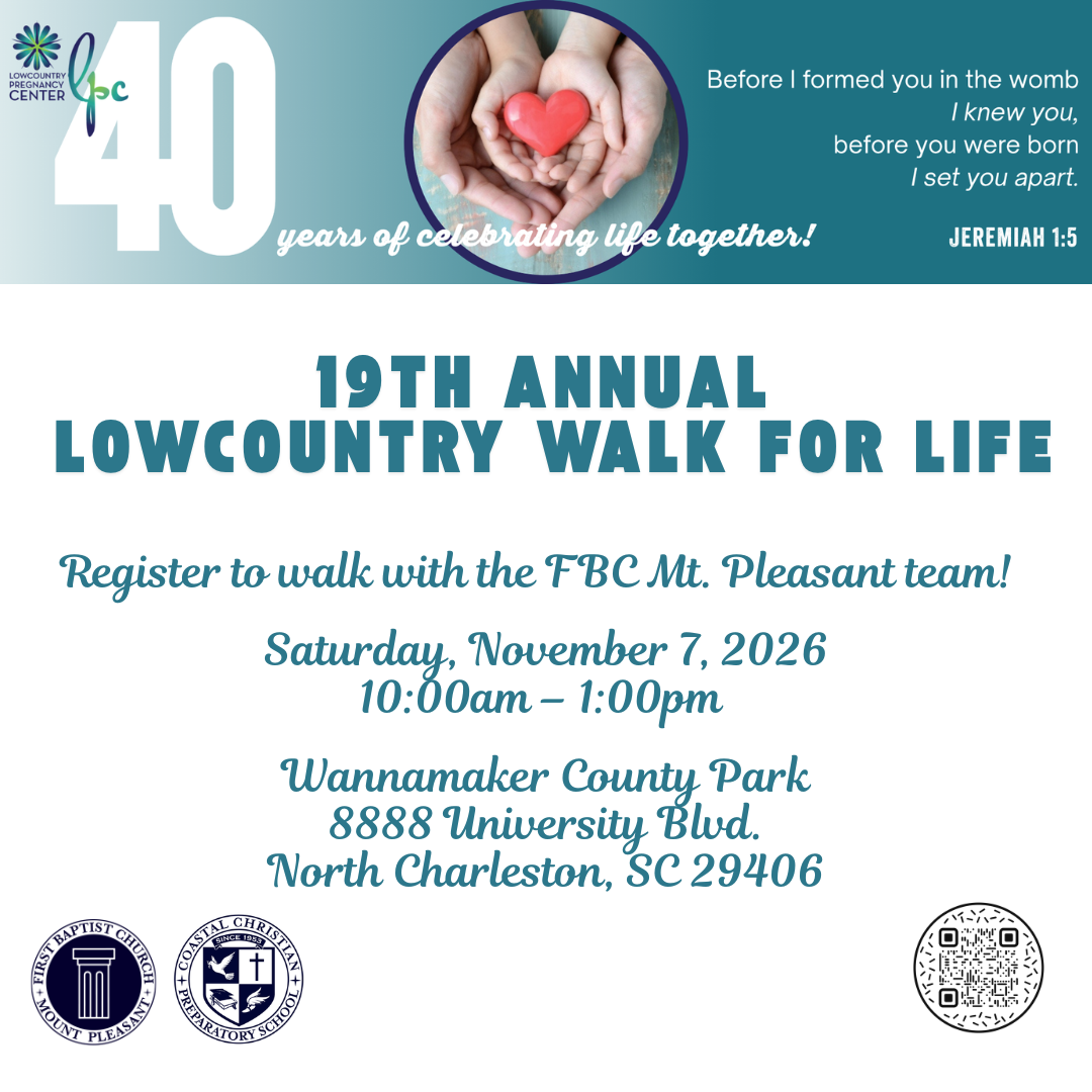 Lowcountry Walk for Life