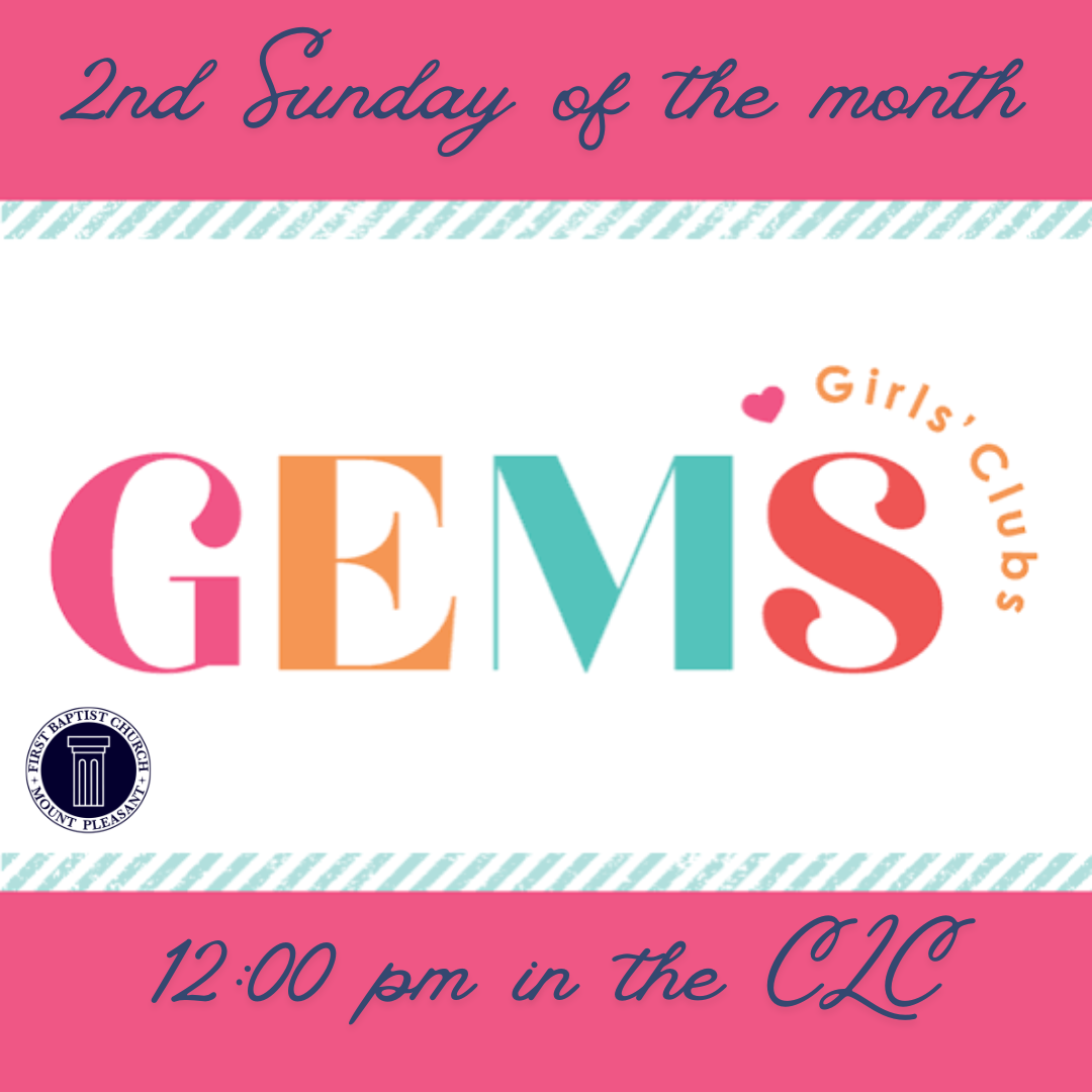GEMS ("Girls Everywhere Meeting the Savior") Club
