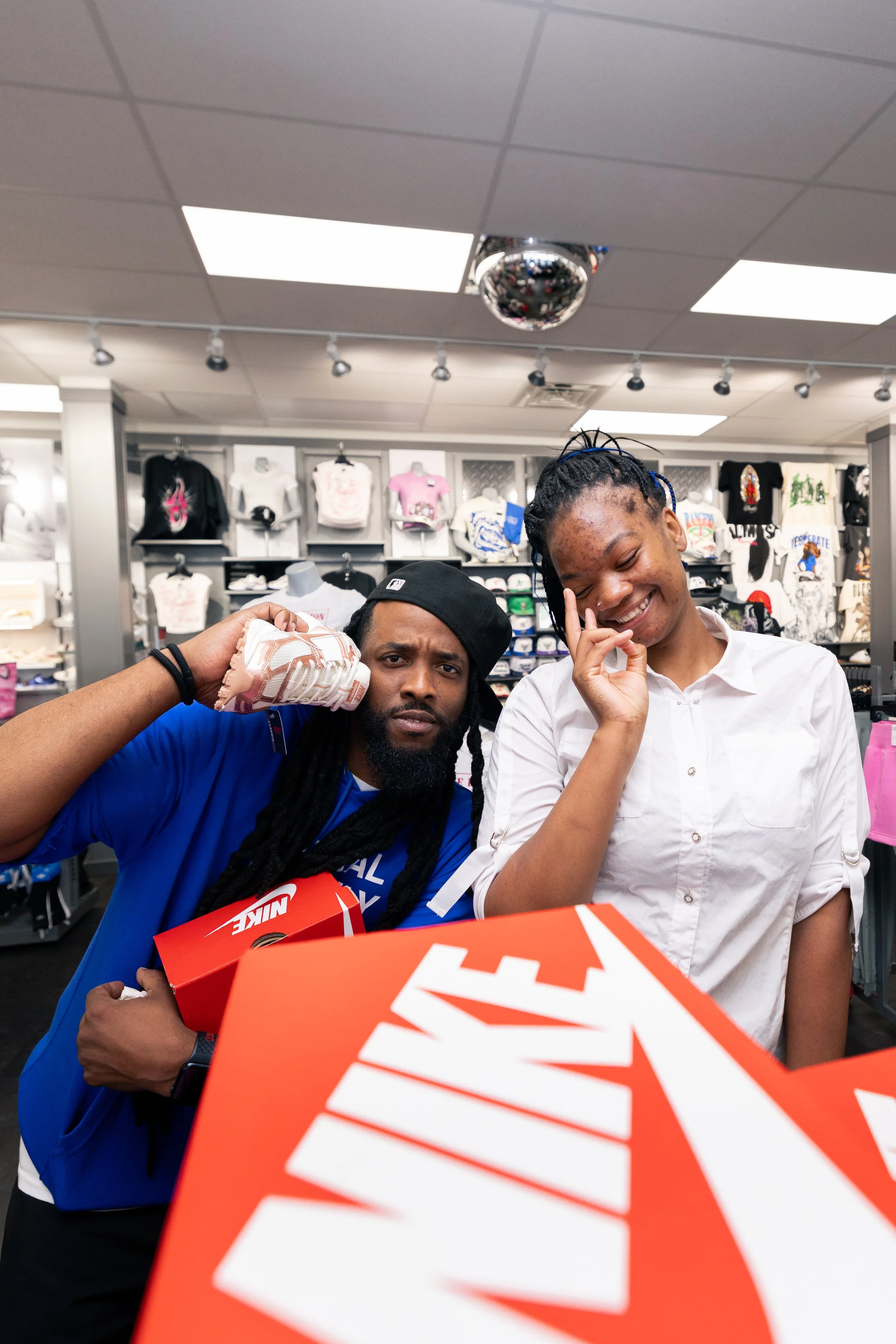 $1000 nike shopping spree in Texas