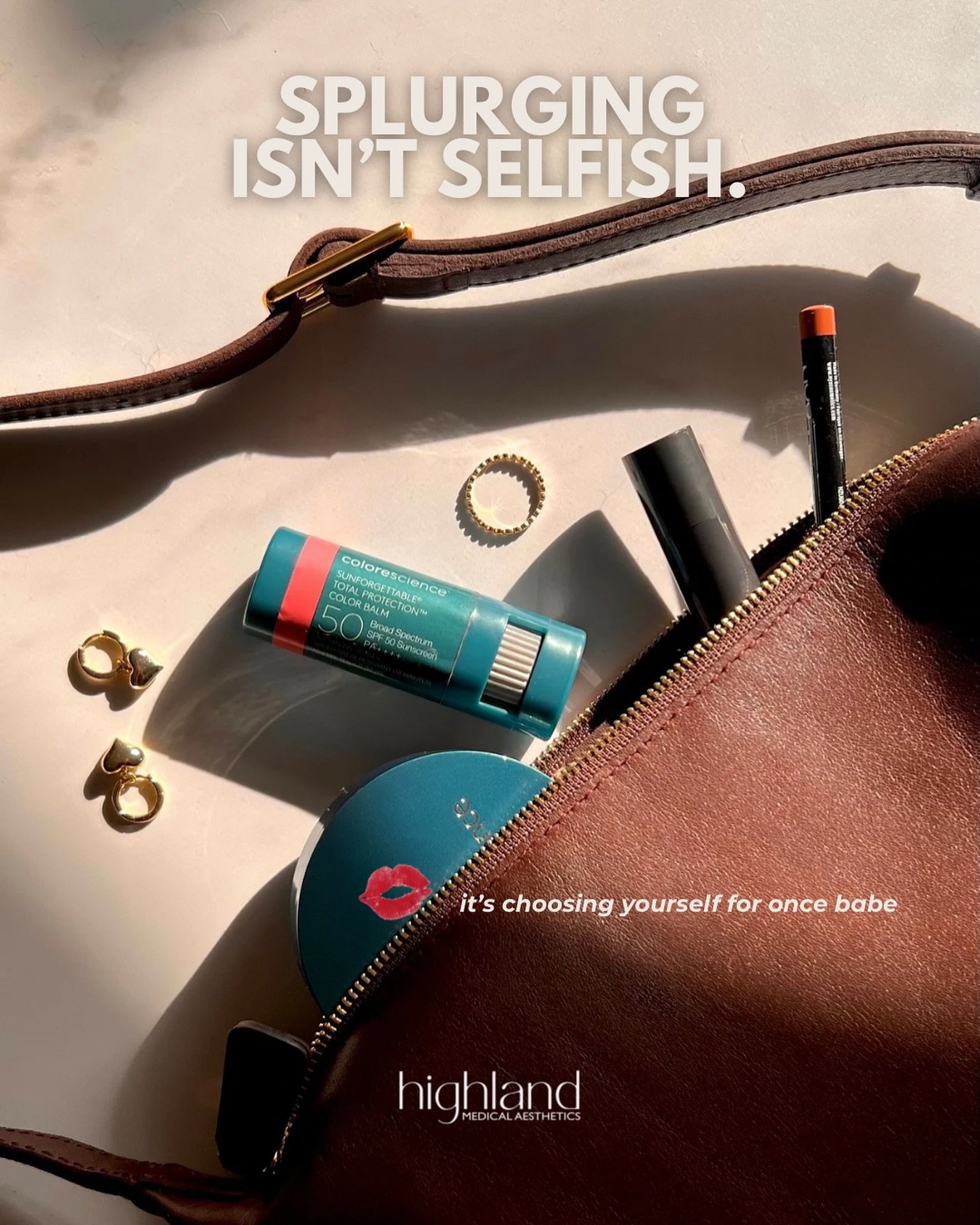 if you needed a sign to treat yourself on national splurge day&mdash; this is it 👀 

Splurging isn&rsquo;t selfish. It&rsquo;s saying, &ldquo;I matter too&rdquo; 
Whether it&rsquo;s a skincare regimen, a treatment you&rsquo;ve been putting off, or a