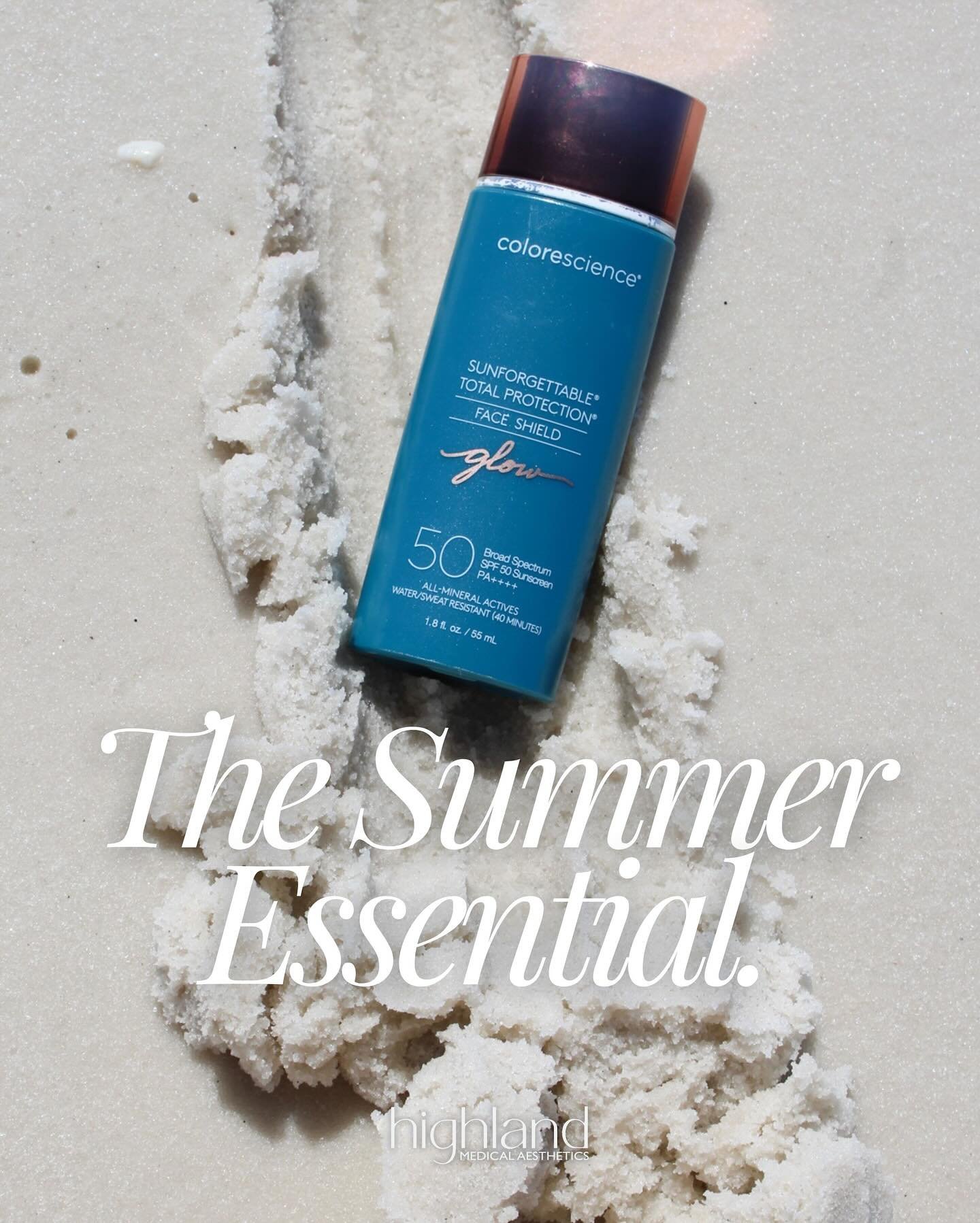 Your SPF should do more than just protect
Colorescience gives you mineral protection, hydration, antioxidant defense&mdash;and a glow that lasts.

Build your perfect routine in our online shop or stop by Highland to grab your summer essentials🛍️🫶🏼