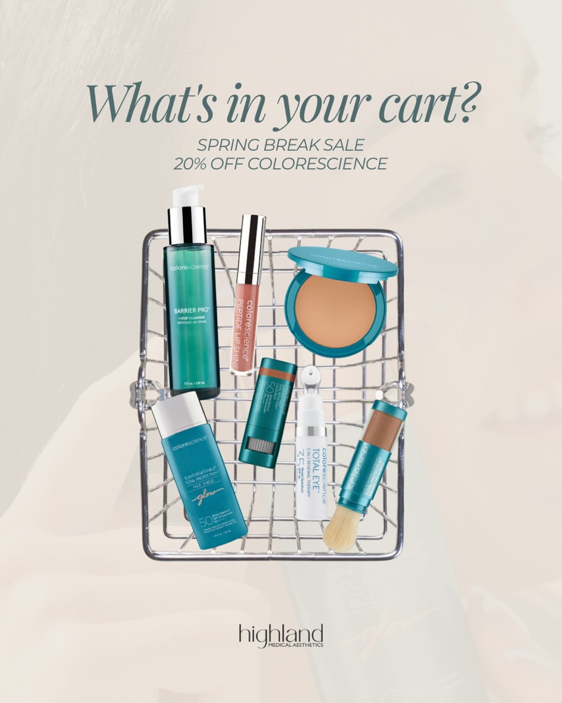 Real spring break essential? SPF that actually looks good and feels good🌴

20% OFF Colorescience &mdash; aka the sunscreen that protects against UV rays, blue light, pollution, and premature aging.

+FREE travel barrier pro essential moisturizer on 