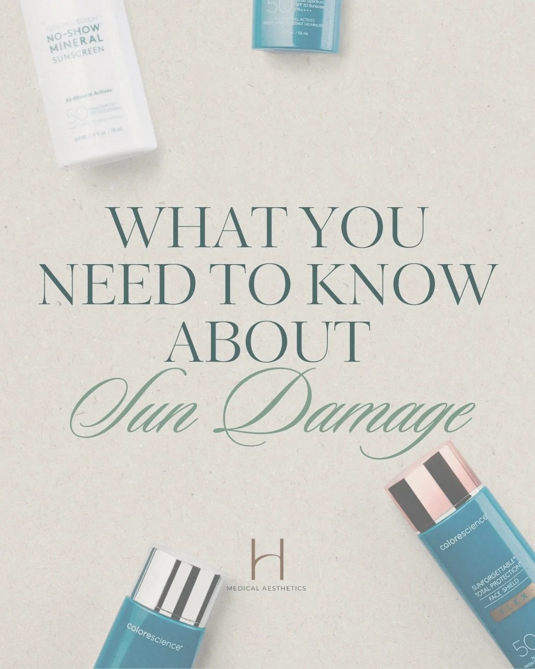 Happy Spring Break ☀️

The sun is responsible for up to 80% of visible facial aging. Not age. Not genetics. The sun.

You won&rsquo;t see the damage this week. You&rsquo;ll see it years from now.

If you&rsquo;re investing in tox, filler, or skincare