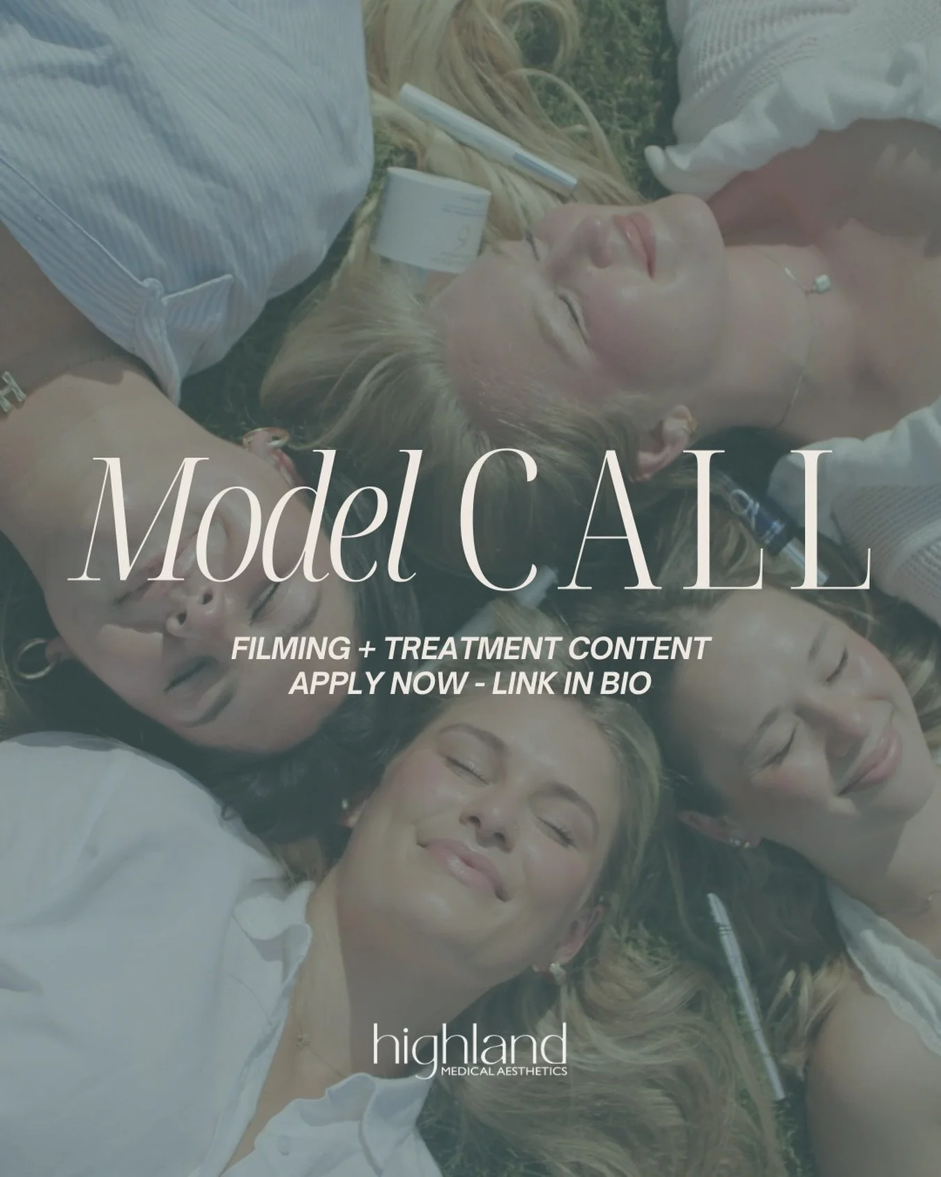 not to be dramatic but&hellip; this could be your skin glow up moment!

we&rsquo;re casting models for: facials, dermaplane, skinpen, IPL, forma, laser hair removal (face), botox + filler, everything! 

📸 content will be filmed 💉 treatments are pro