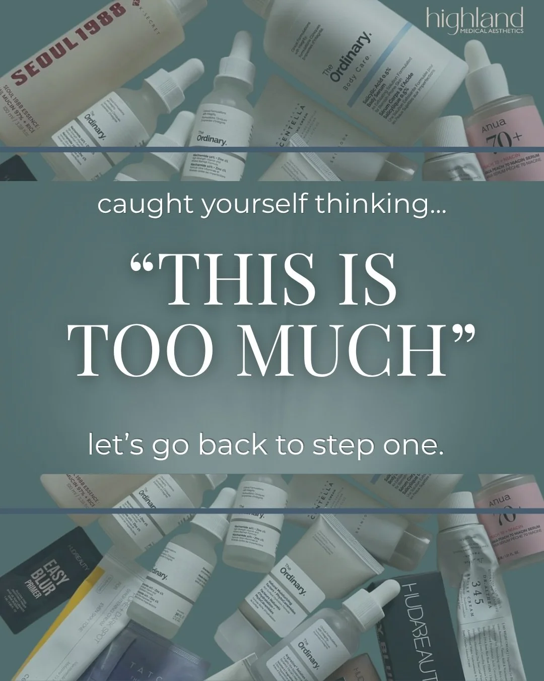 More &ne; better when it comes to skincare. 👏🏼

It&rsquo;s easy to fall into the cycle of adding another serum, another active, another &ldquo;must-have&rdquo; product&hellip; until suddenly you have a 10-step routine and your skin is more irritate