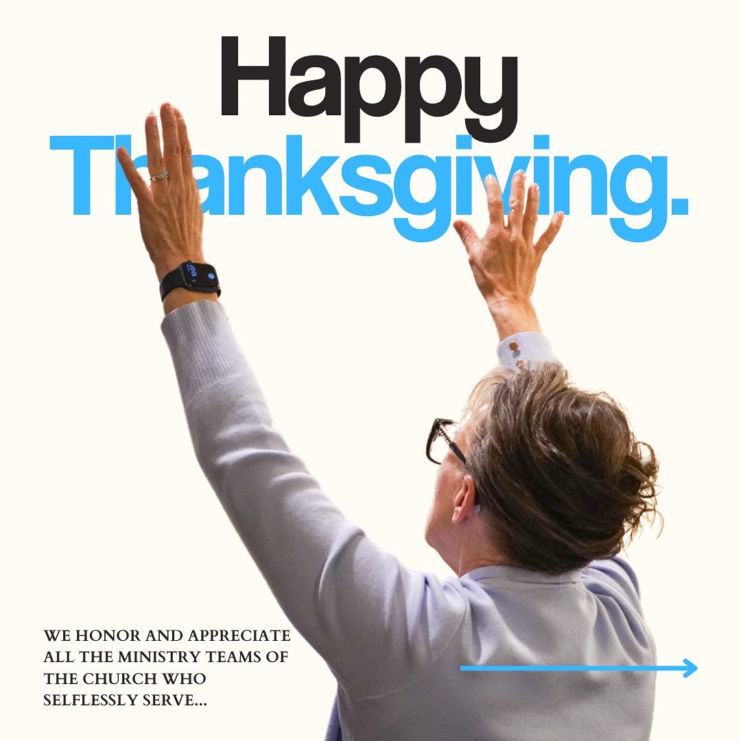Our hearts are filled with gratitude today. 

If you&rsquo;re a part of or have visited Life Church, these ministry groups are another thing you can add to your list of things to be thankful for. 

Week in and week out they serve to make Jesus know. 