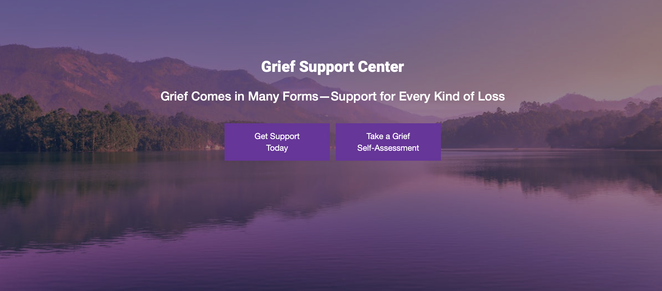 Grief Support That Matches Your Loss and Your Timeline