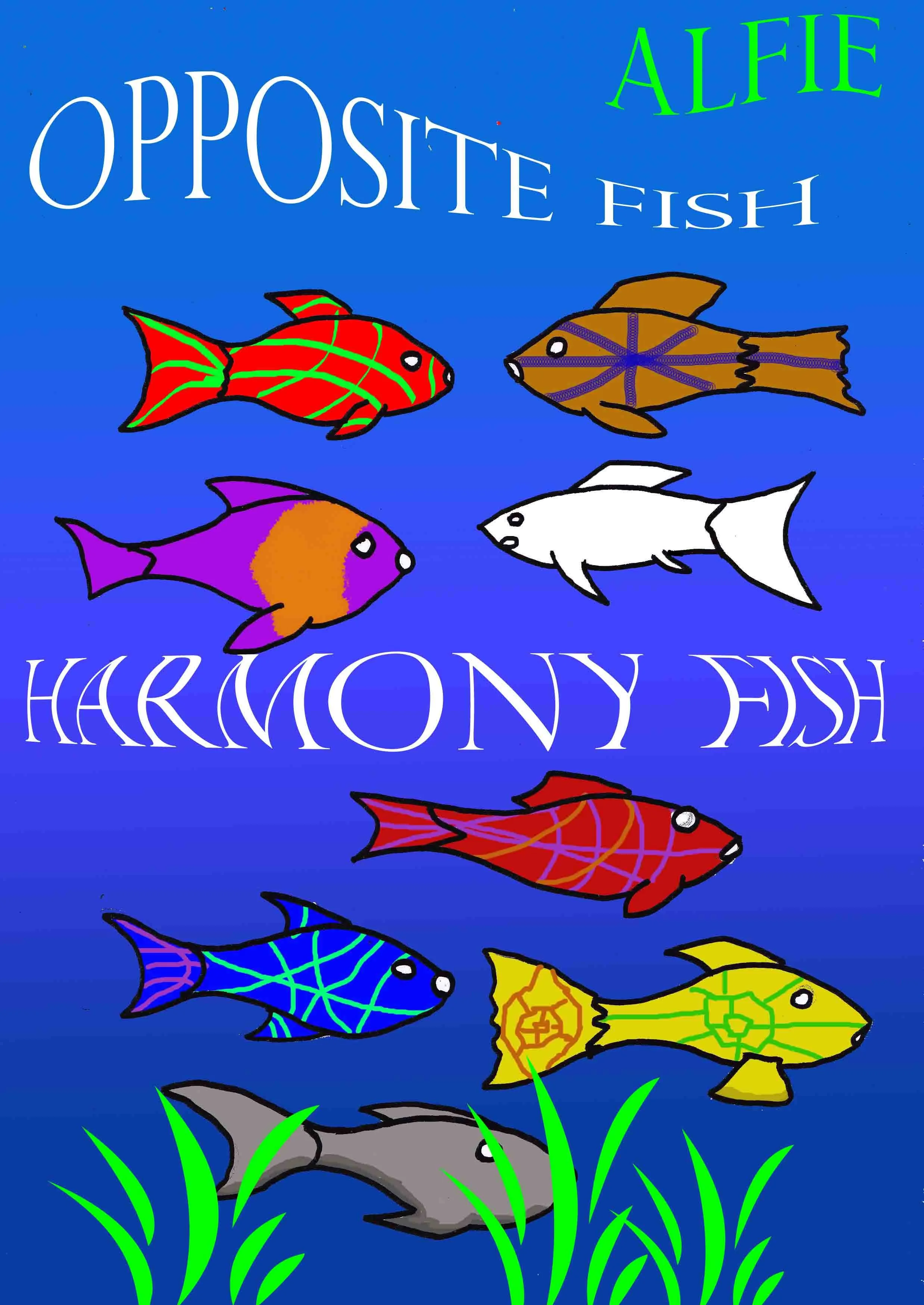 Harmony and Opposite fish