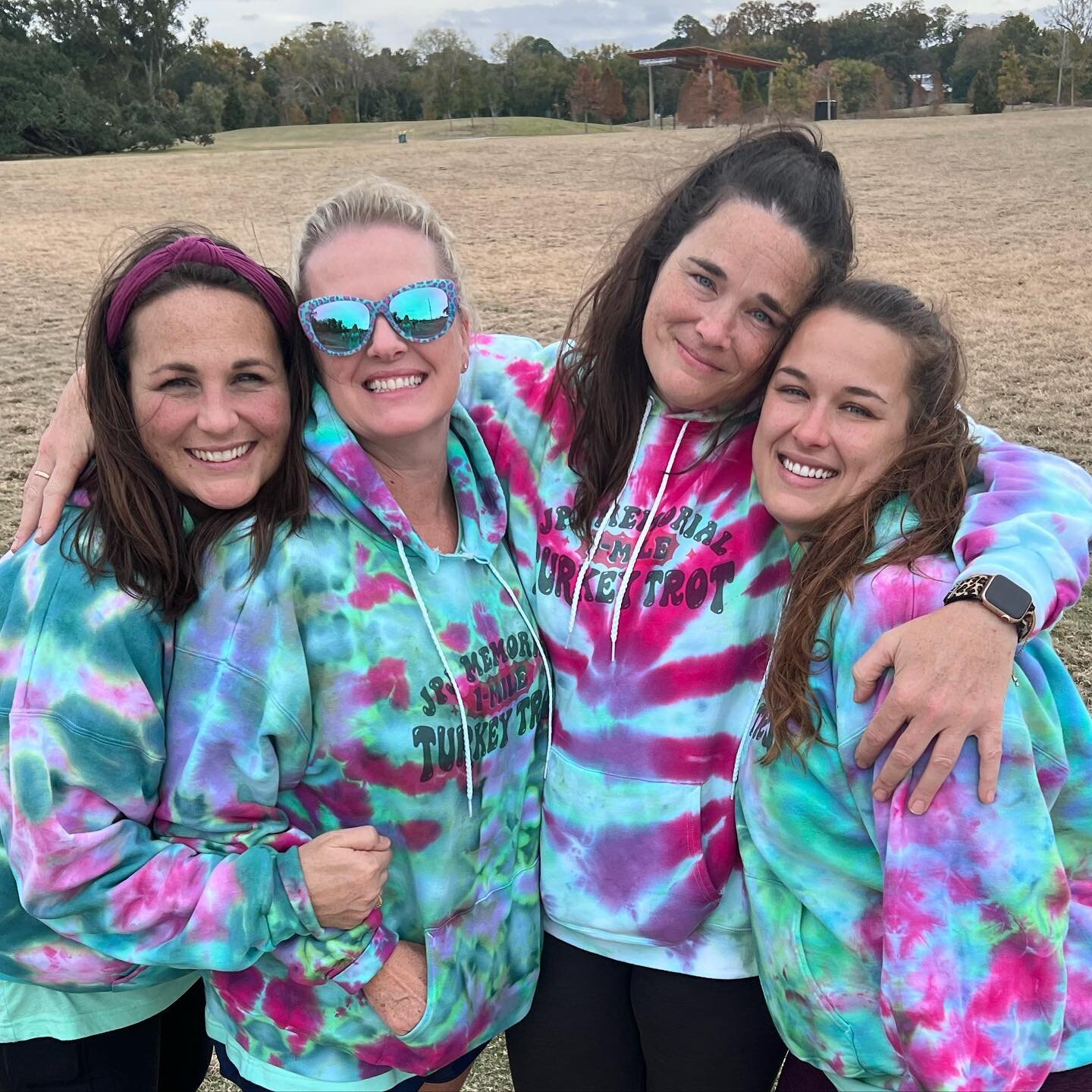I couldn&rsquo;t have done it without these ladies. Mom. sister. Aunt. One mission to spread love and we did it. We miss you JeanPaul but your legacy will live on forever. No doubt about that. Thank you Lafayette.✌️❤️🦃🏃&zwj;♀️