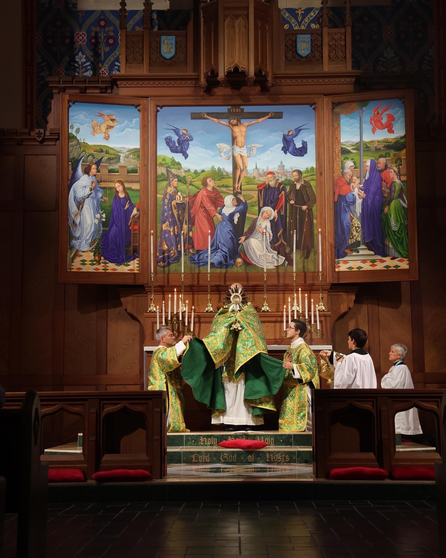 Evening Prayer and Benediction