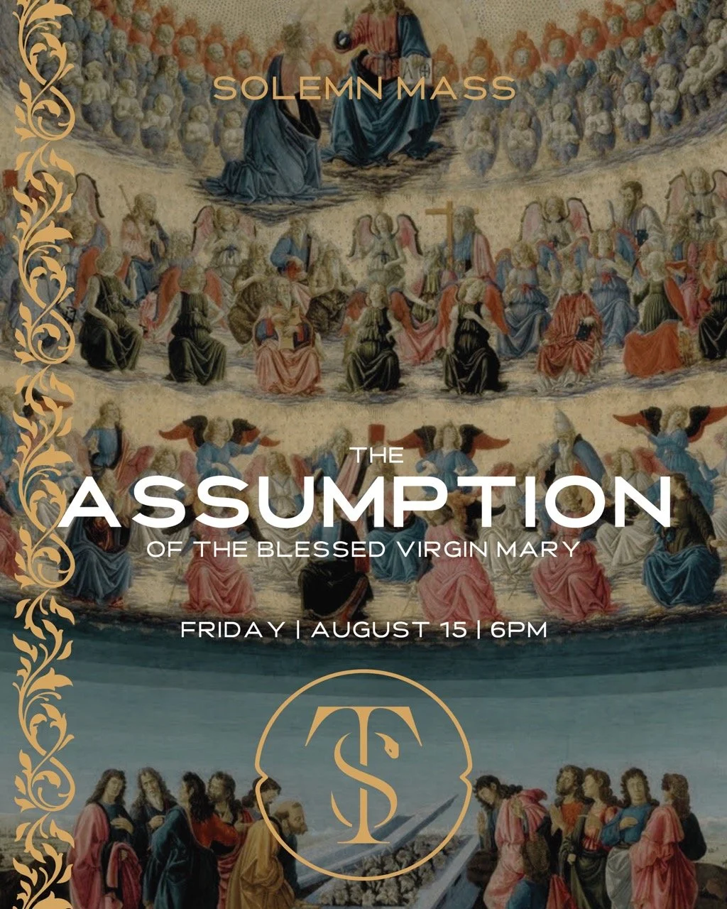 The Solemnity of the Assumption of the Blessed Virgin Mary