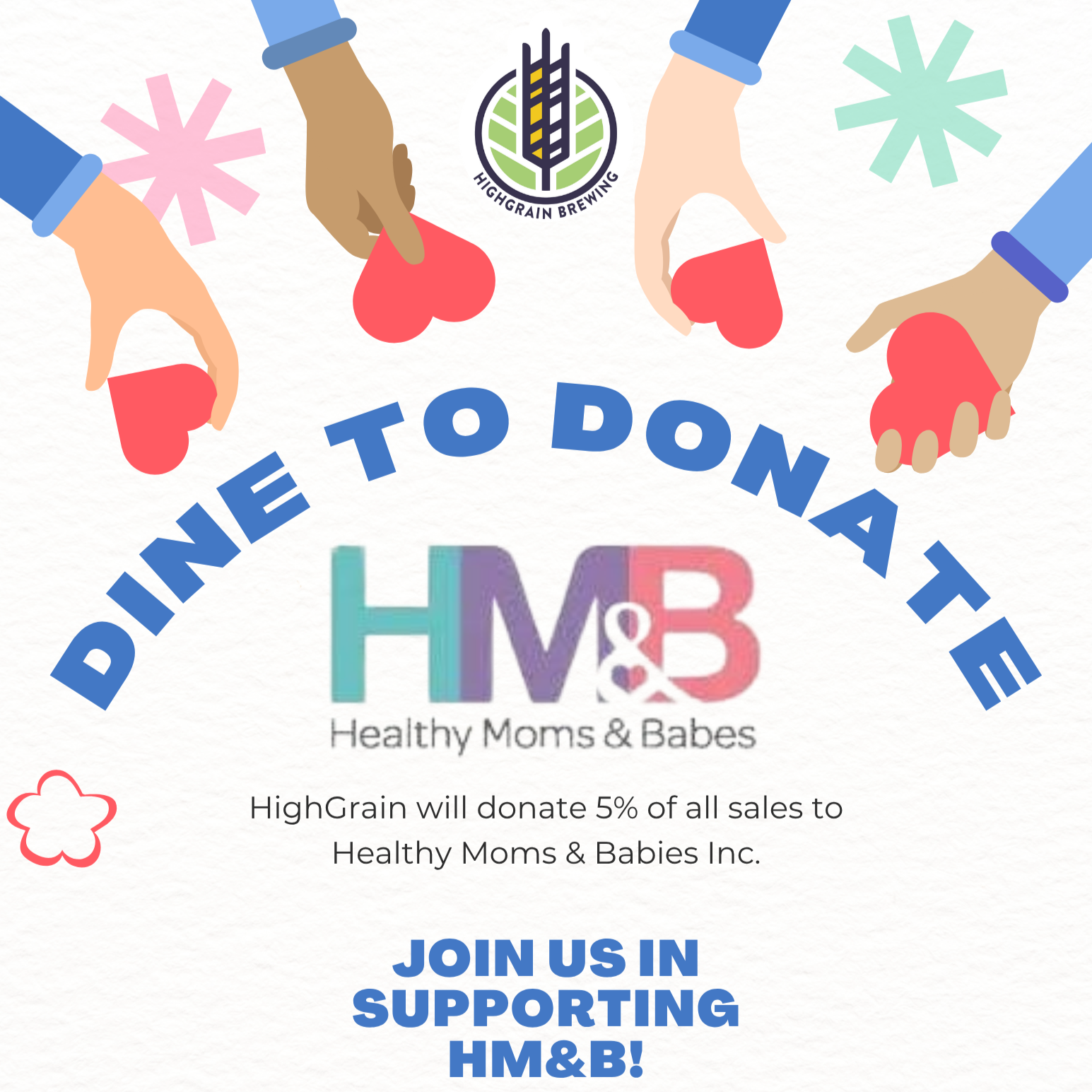 Dine to Donate: Healthy Moms & Babies