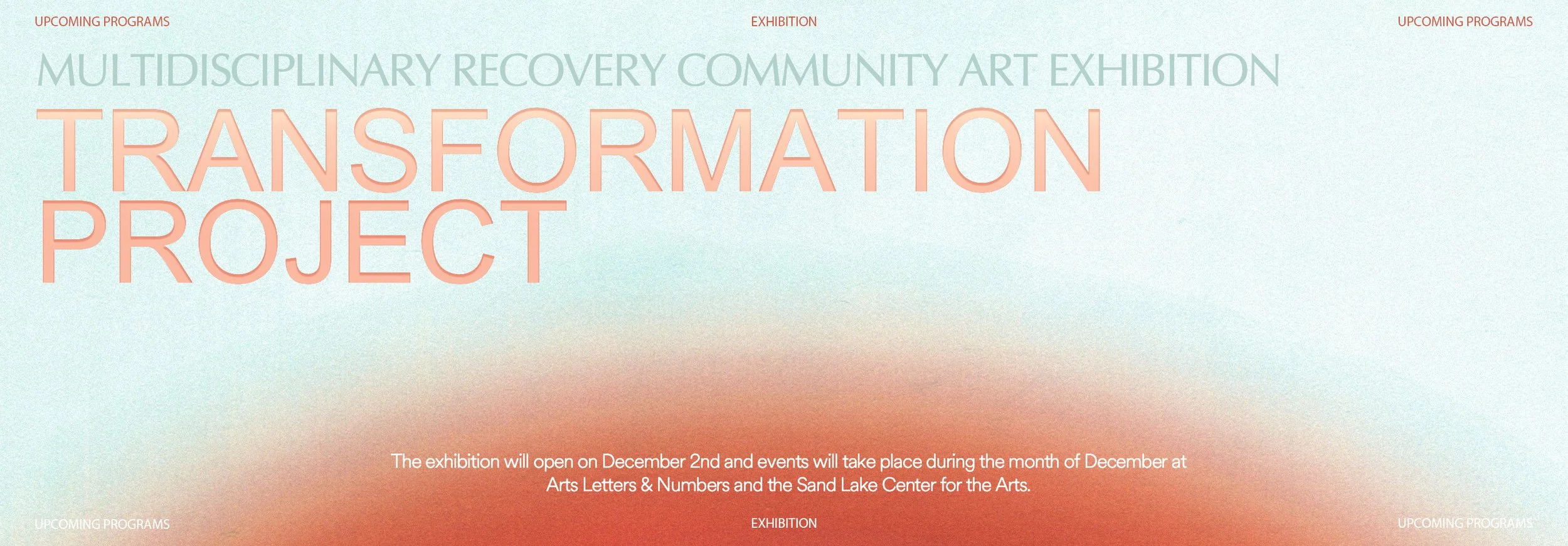 Transformation Project — arts letters & numbers